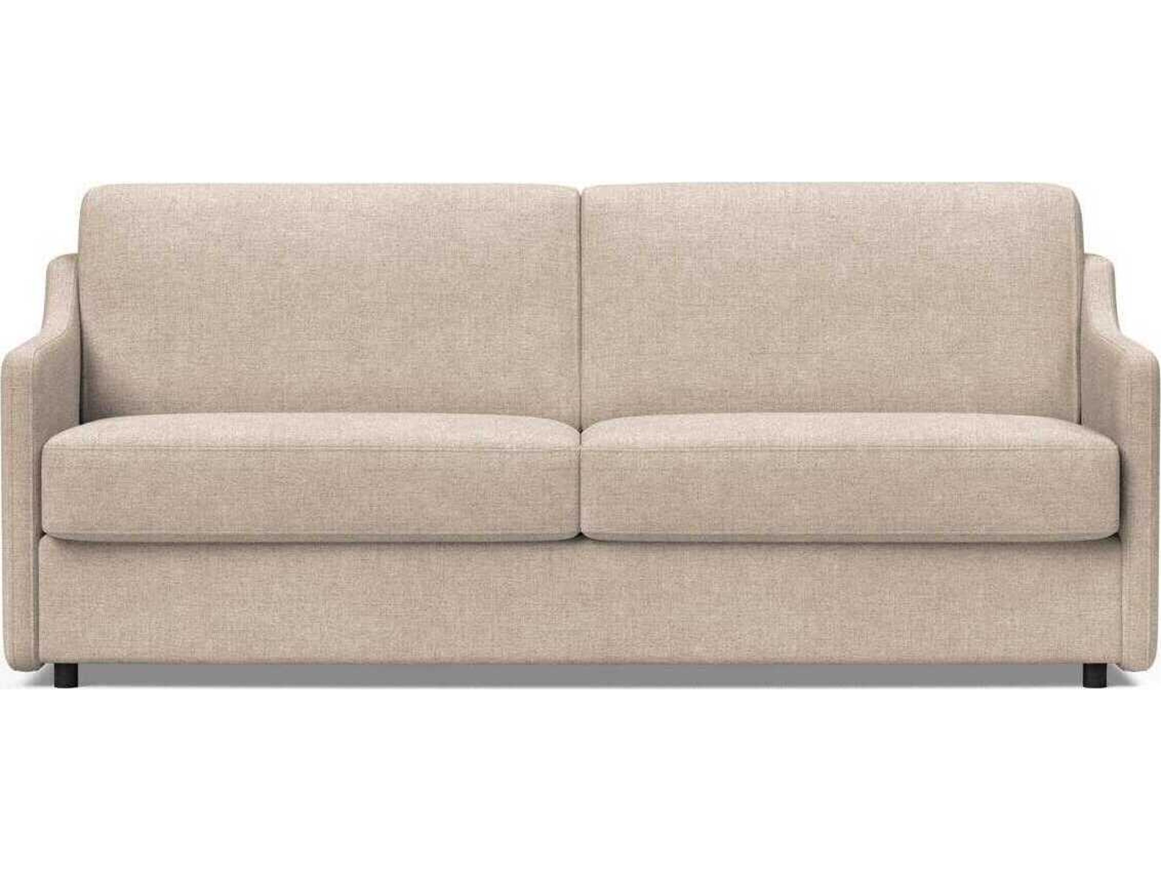 Innovation Carnell Adario Taupe Beige Upholstered Sofa Bed