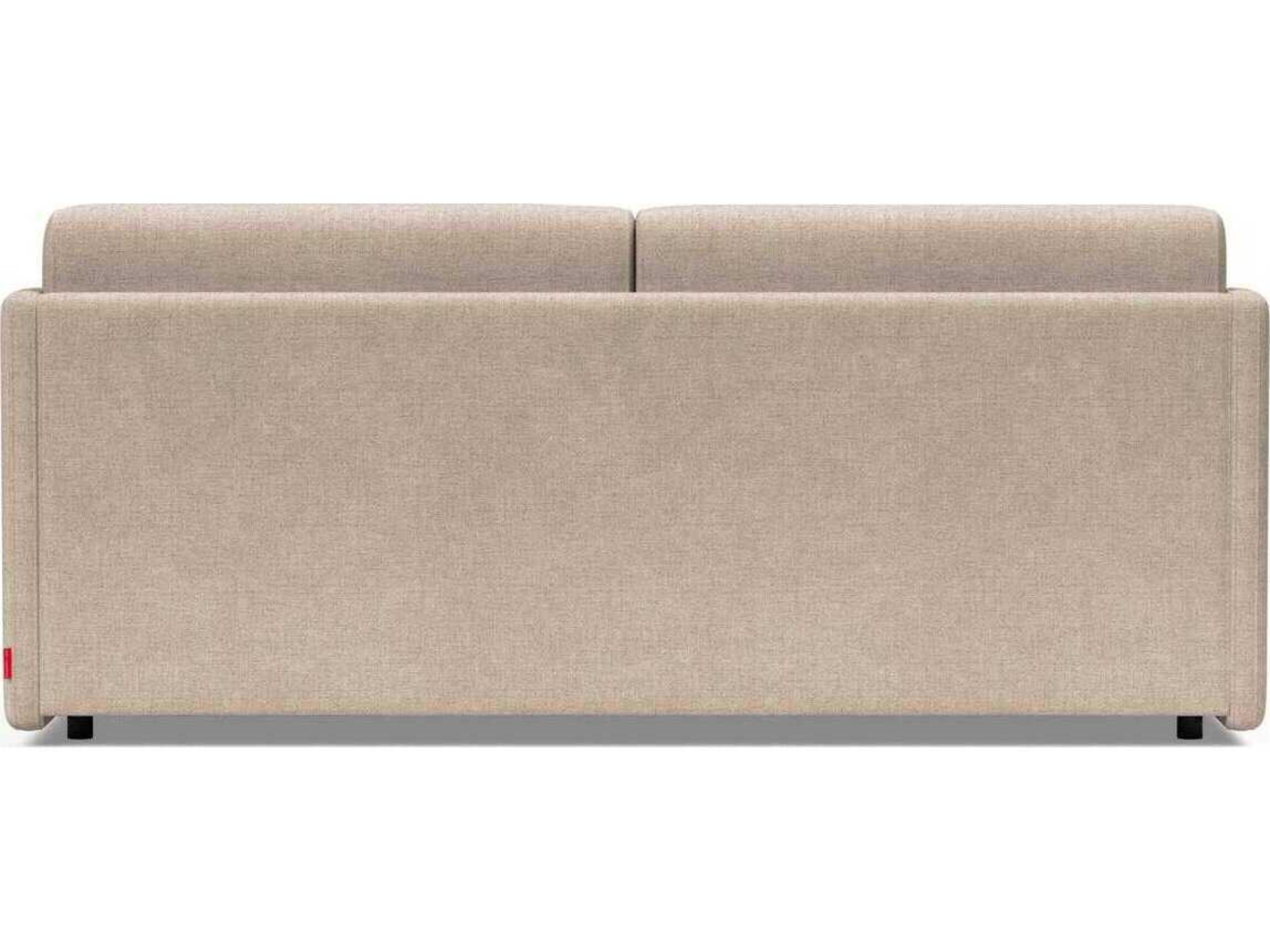 Innovation Carnell Adario Taupe Beige Upholstered Sofa Bed