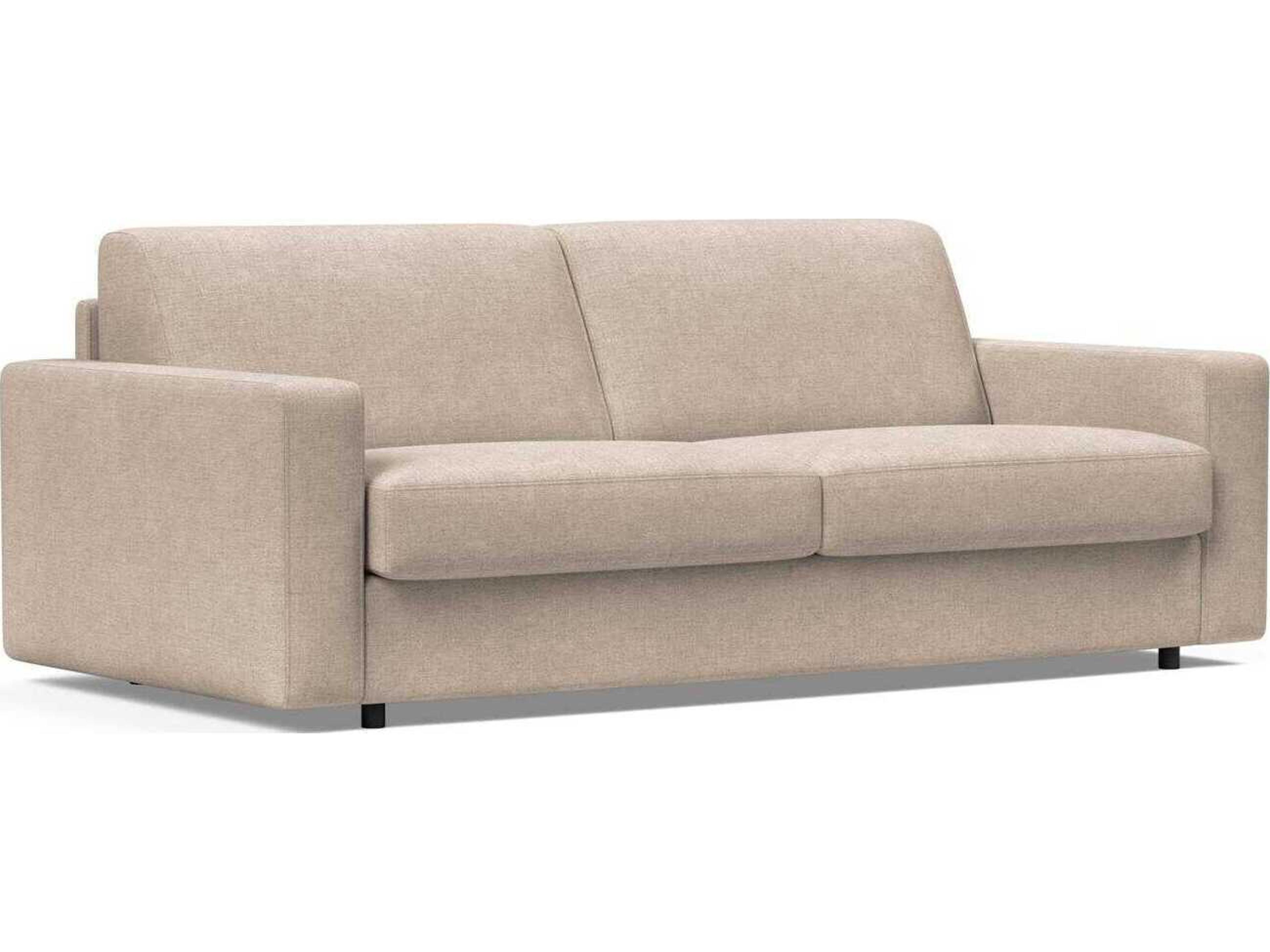 Carnell Adario Taupe Beige Upholstered Sofa Bed