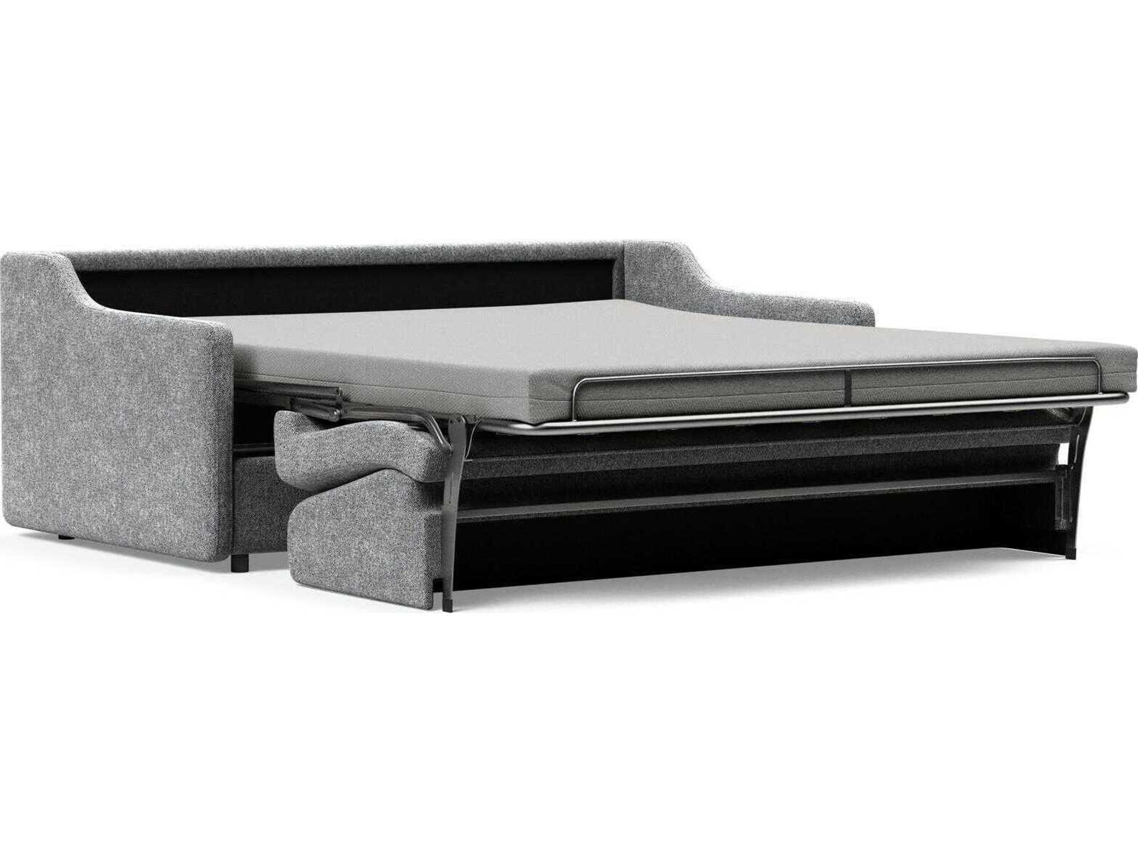Innovation Carnell Taura Slate Grey Upholstered Sofa Bed
