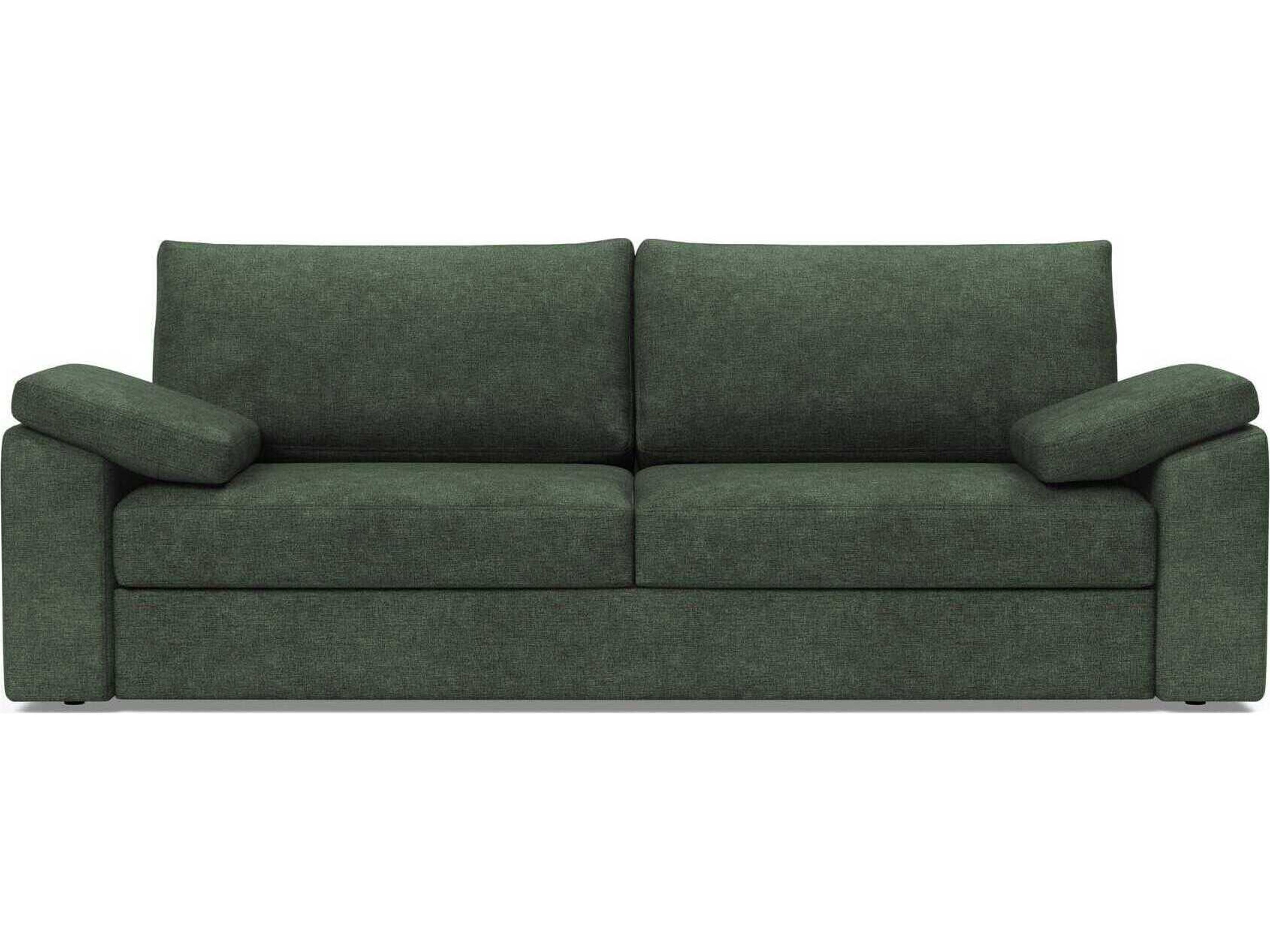 Innovation Vilander Avella Pine Green Upholstered Sofa Bed