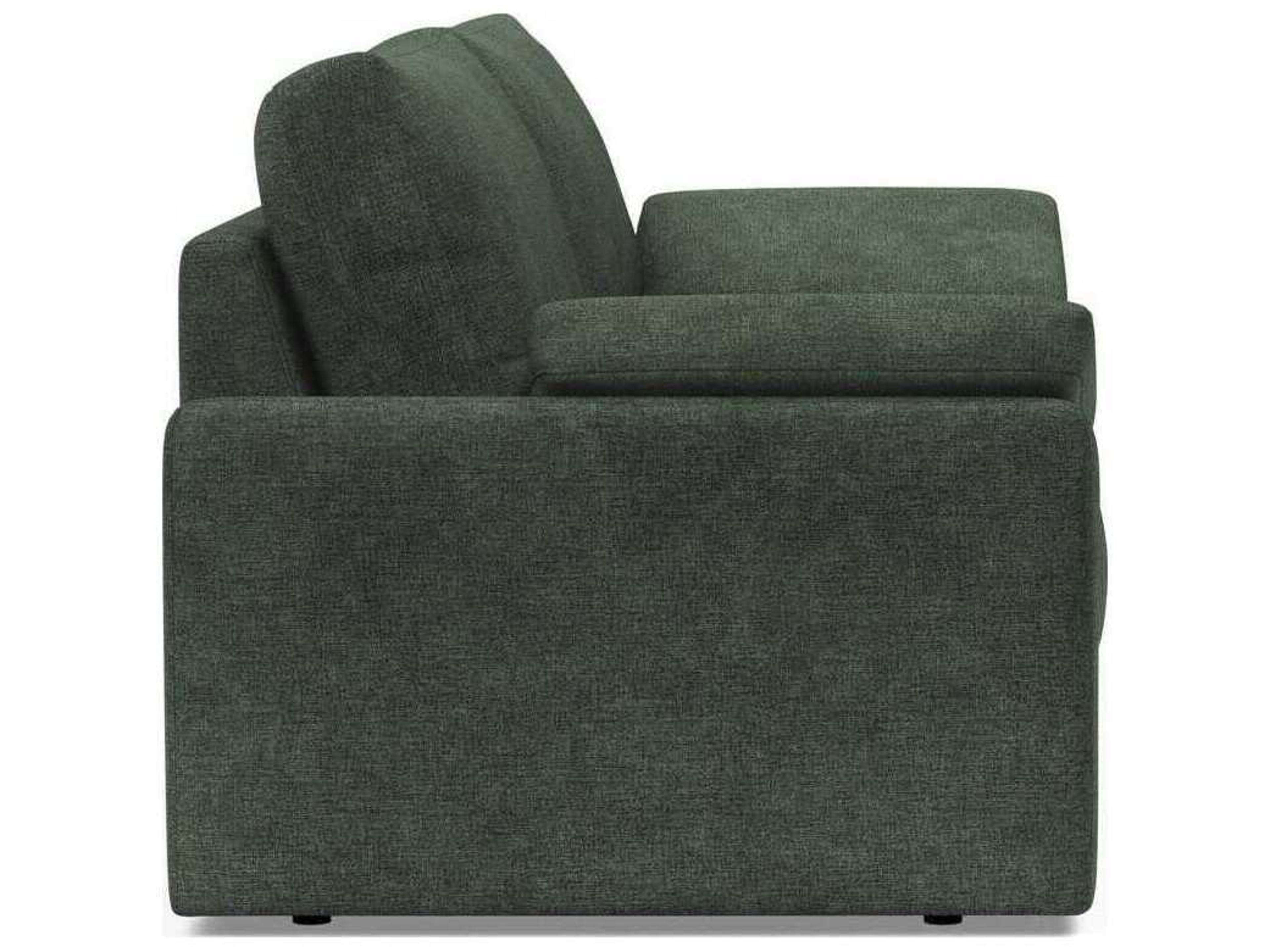 Innovation Vilander Avella Pine Green Upholstered Sofa Bed