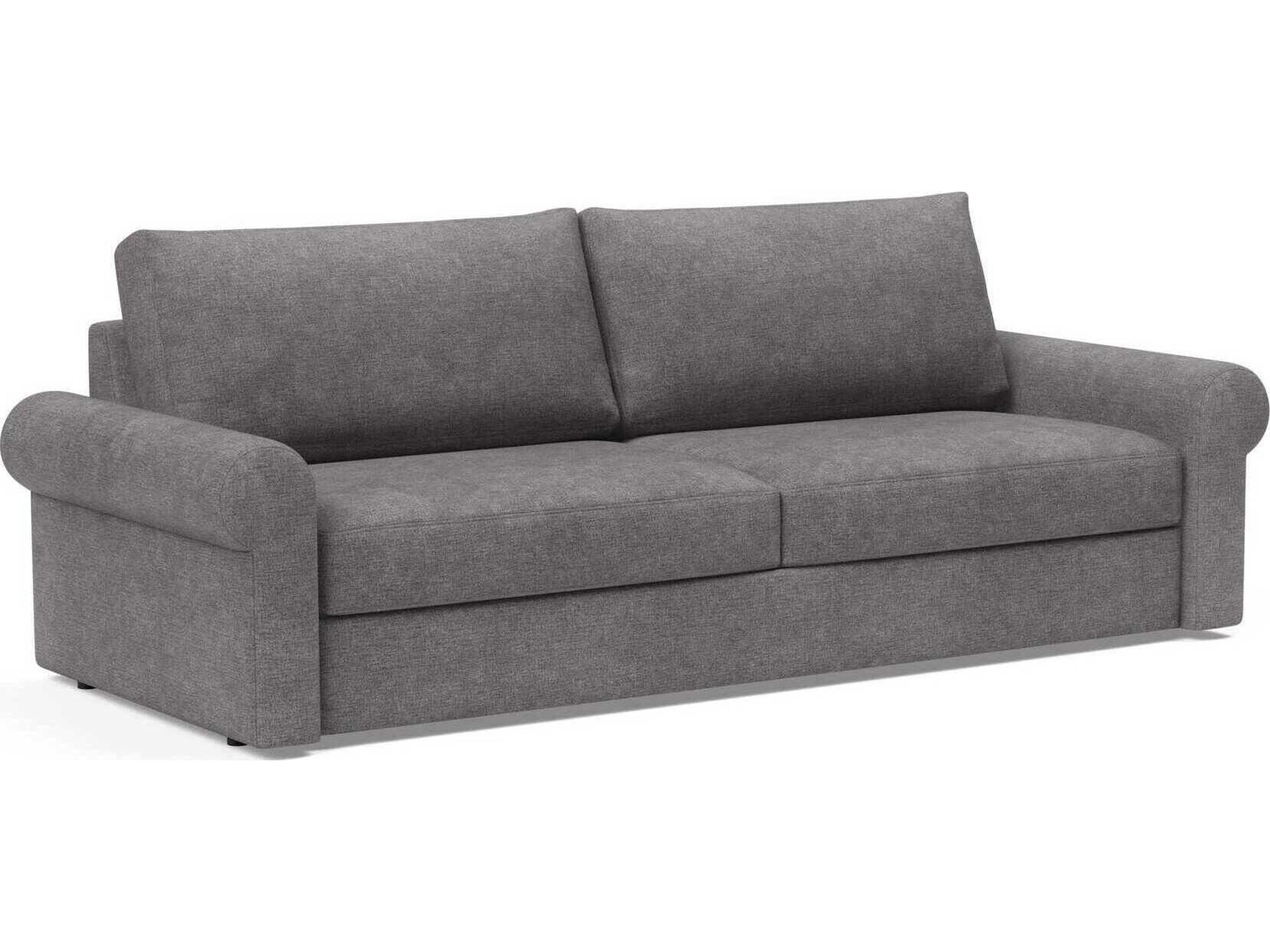 Vilander Avella Warm Grey Upholstered Sofa Bed