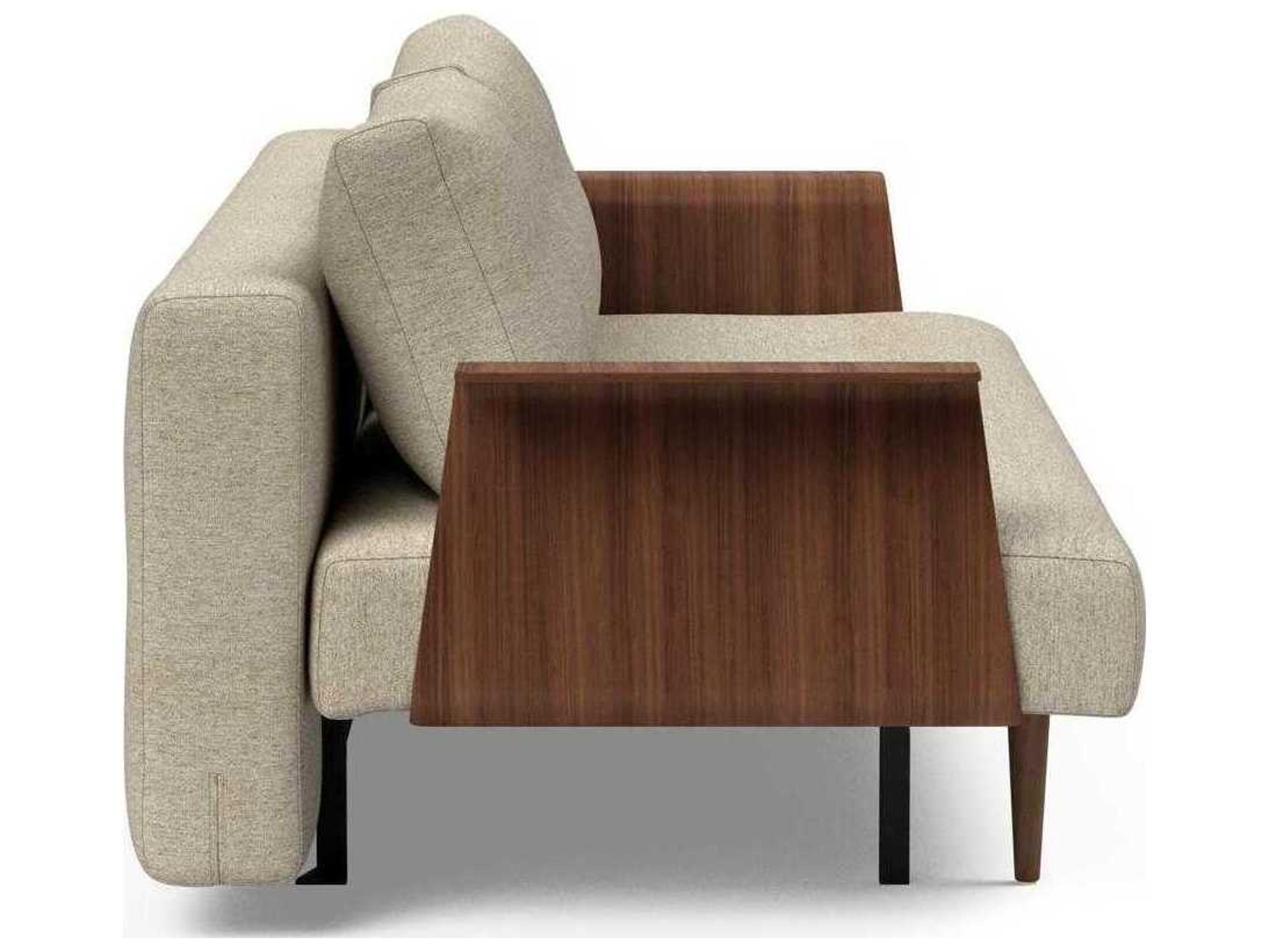 Innovation Recast Plus Halifax Antique Beige Upholstered Sofa Bed