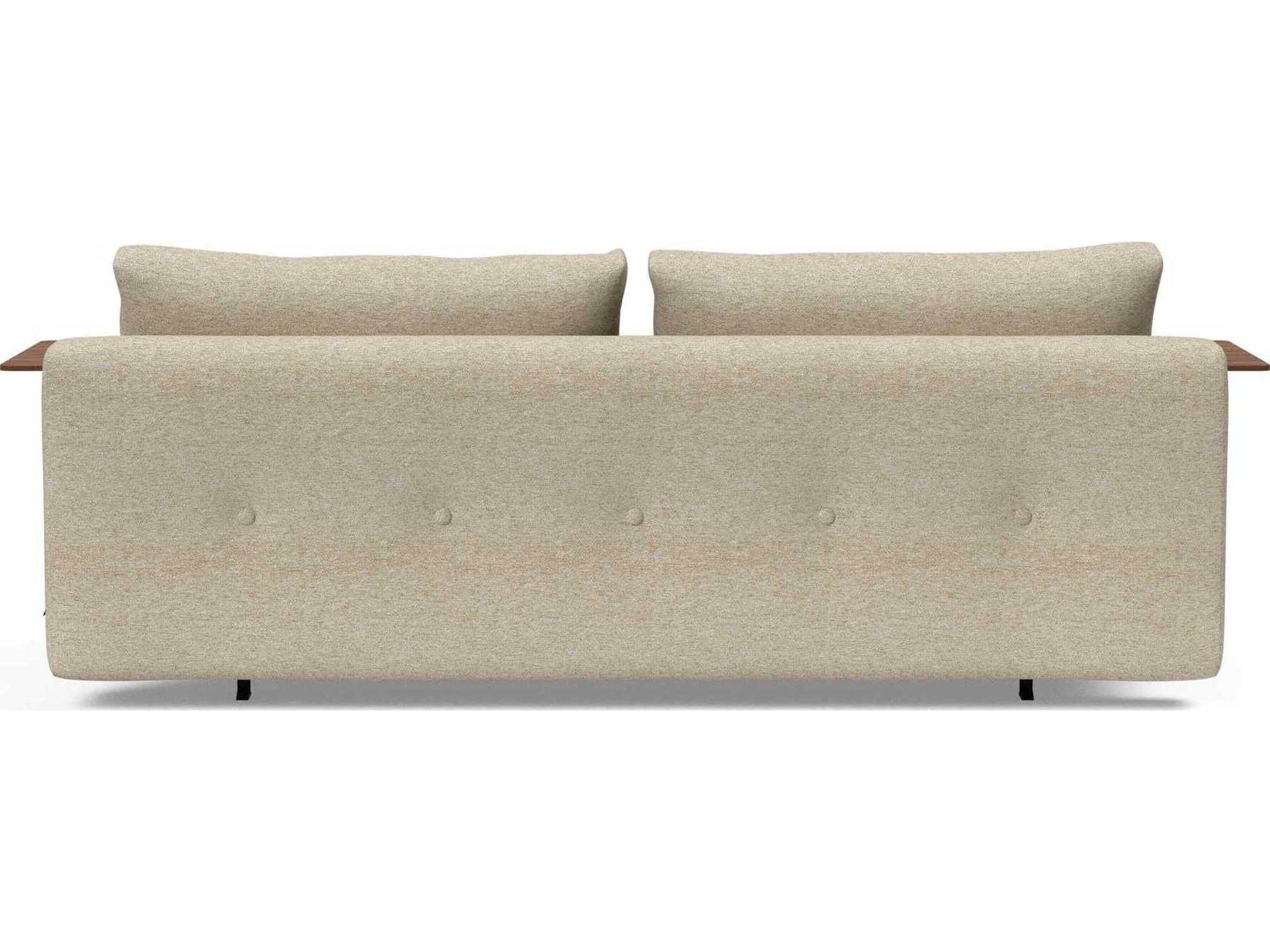 Innovation Recast Plus Halifax Antique Beige Upholstered Sofa Bed