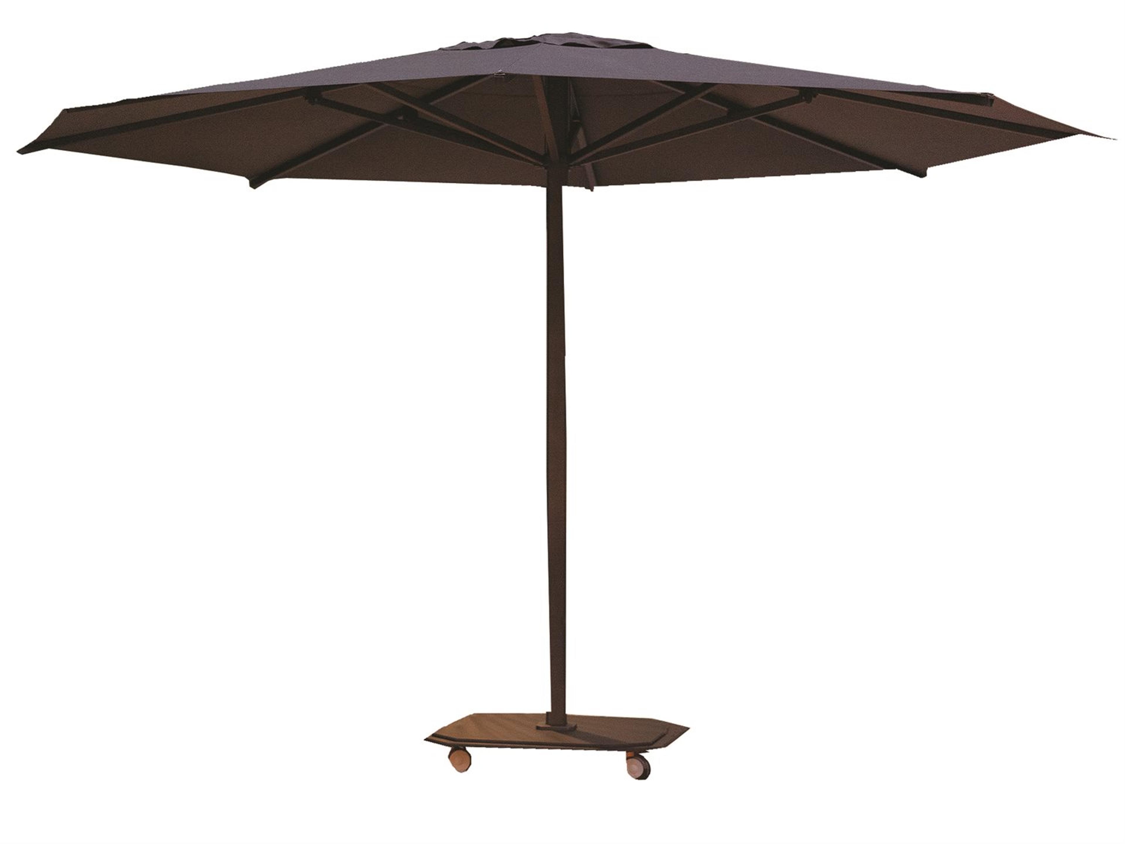 Jardinico JCP01 15 Foot Aluminum Centerpost Crank Lift Octagon Outdoor Umbrella