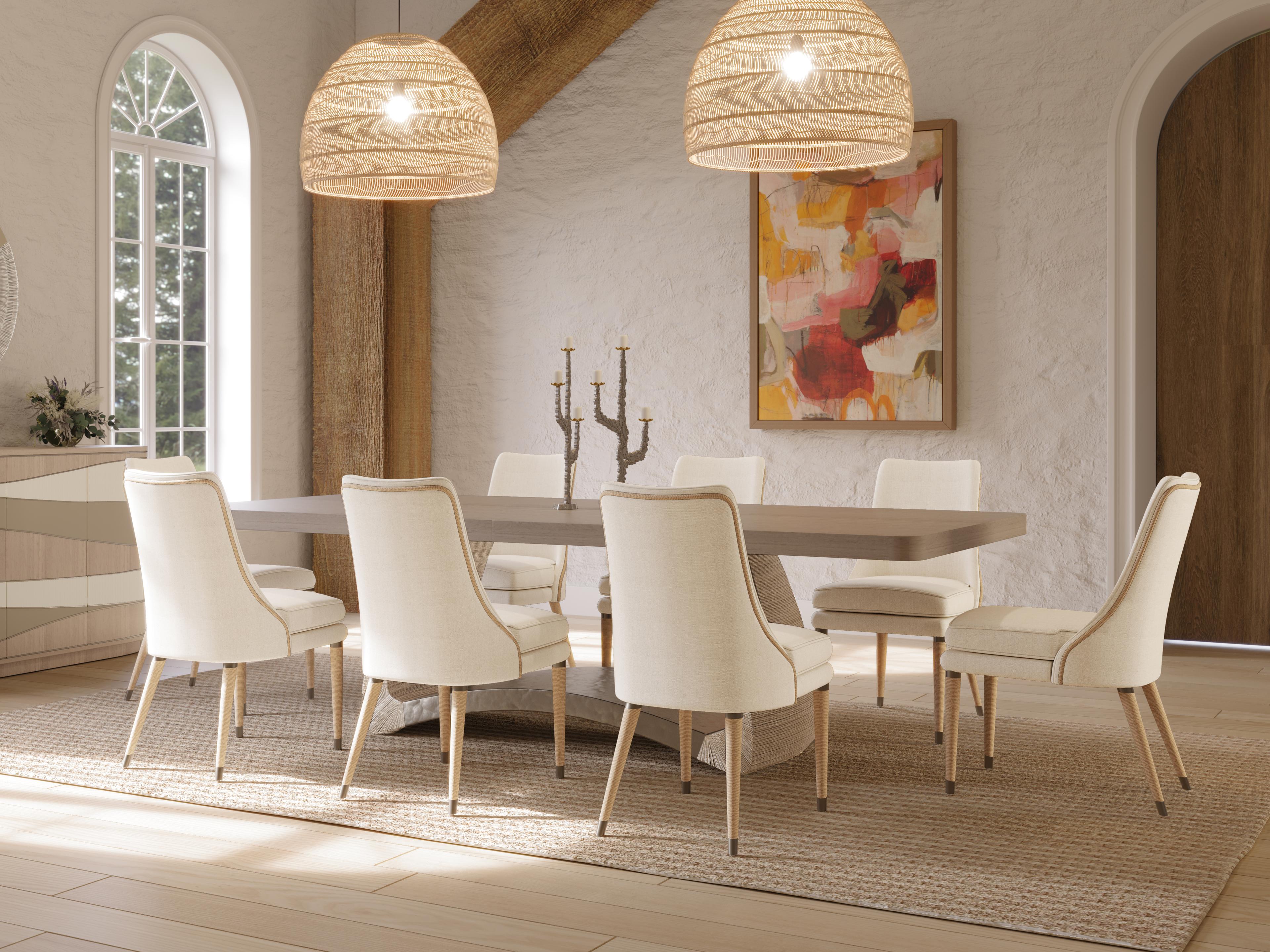 Jonathan Charles Water Whitewash Cord Wall Mirror Round