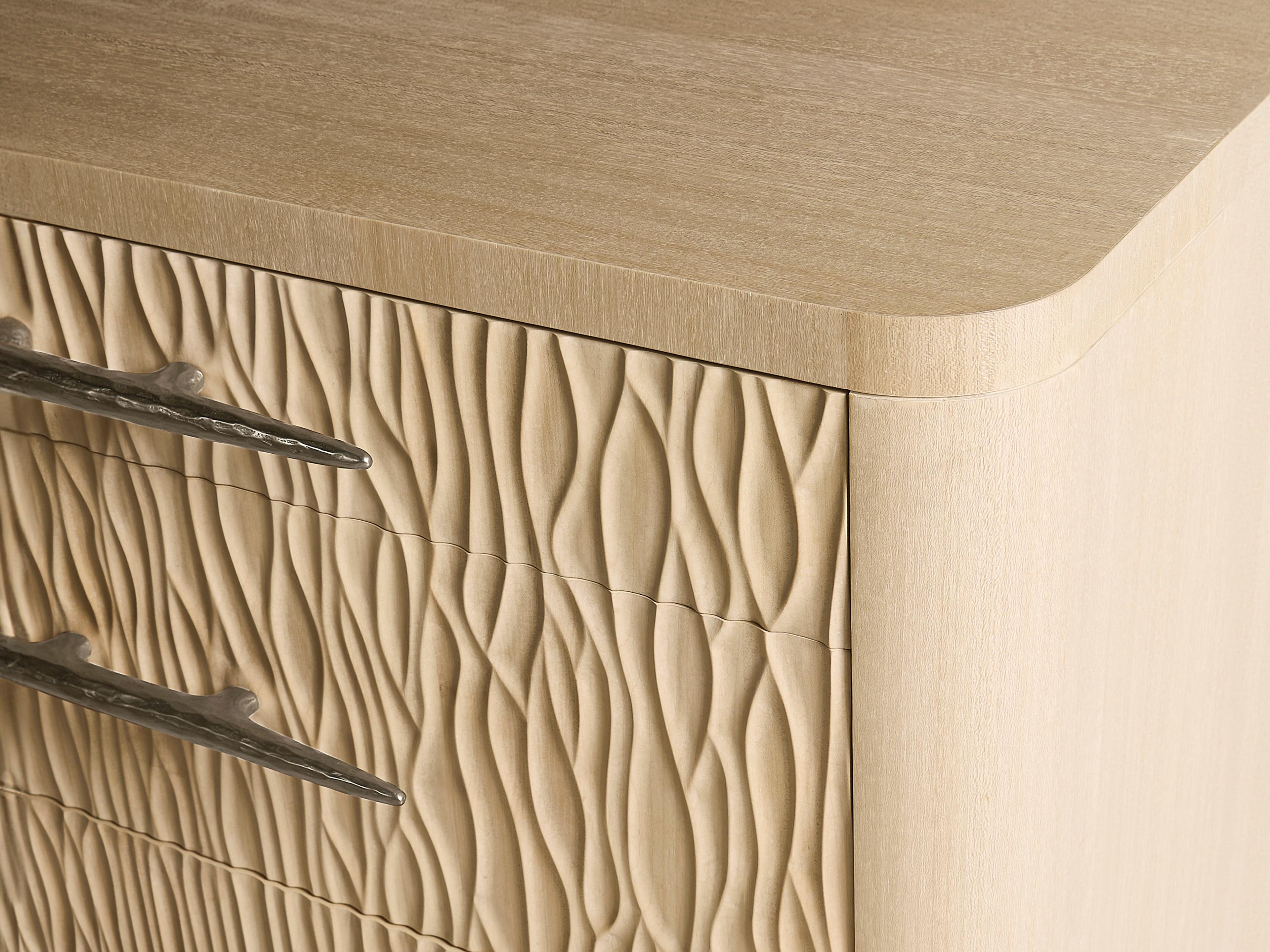 Jonathan Charles Water 6-Drawers Oak Wood Double Dresser