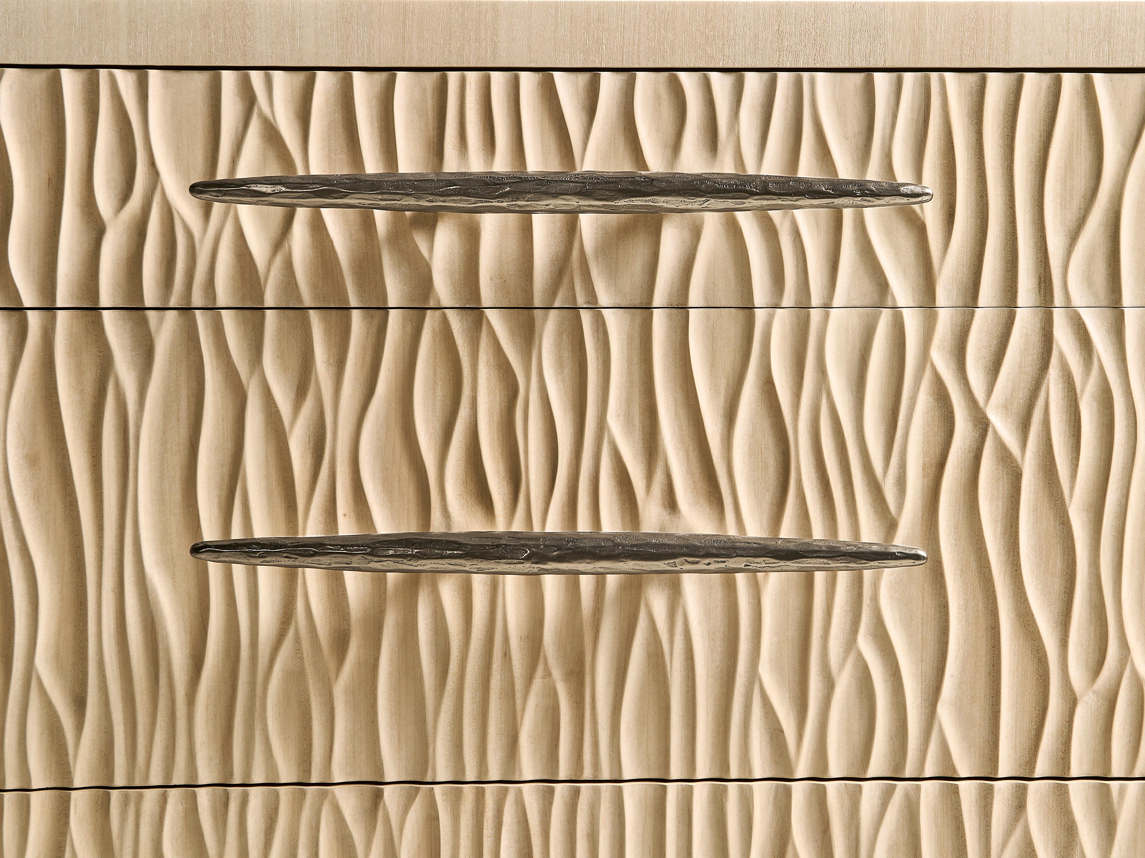 Jonathan Charles Water 6-Drawers Oak Wood Double Dresser