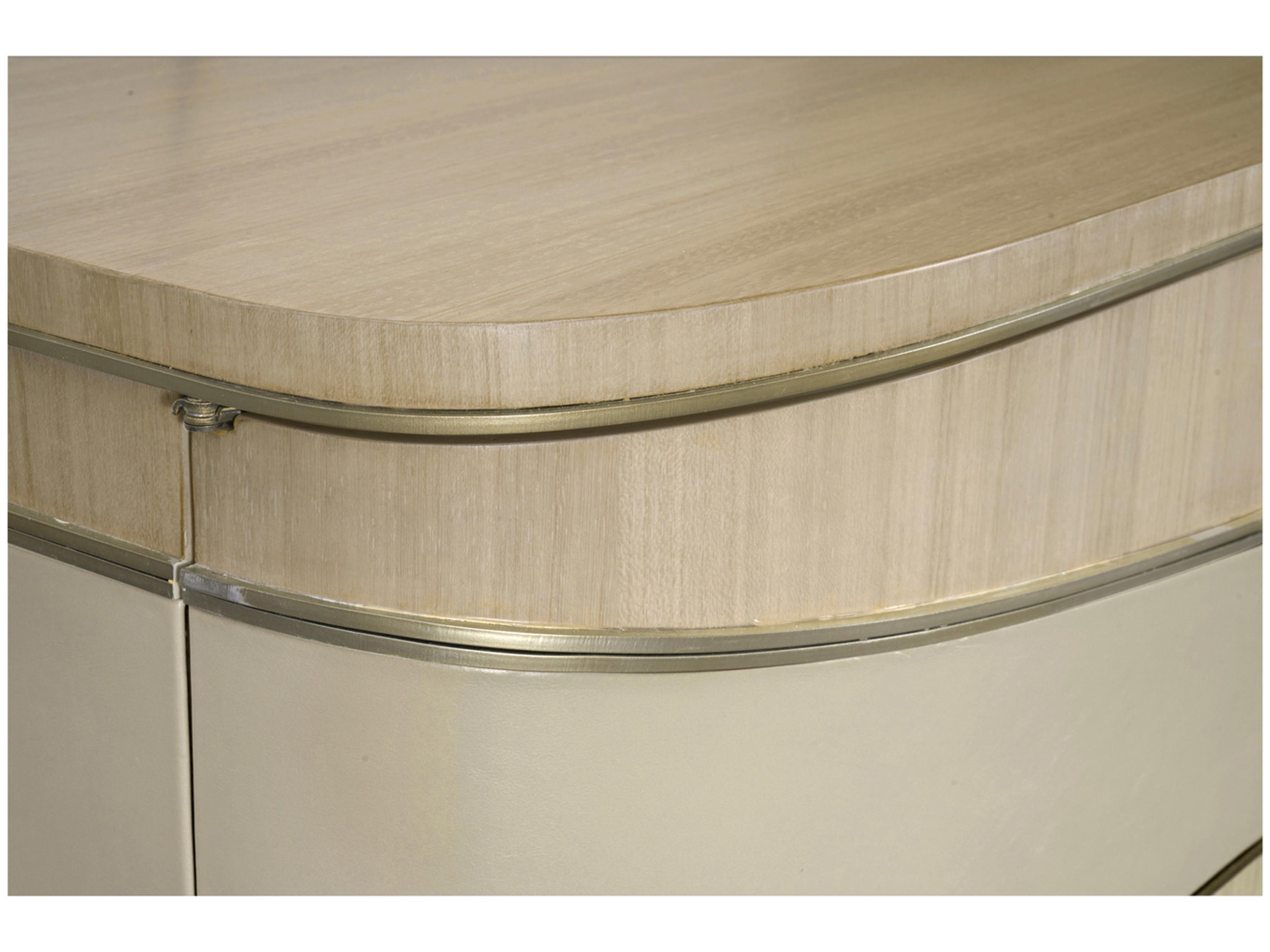 Jonathan Charles Water Rectangular Wood Natural Dyed Koto Credenza Console Table