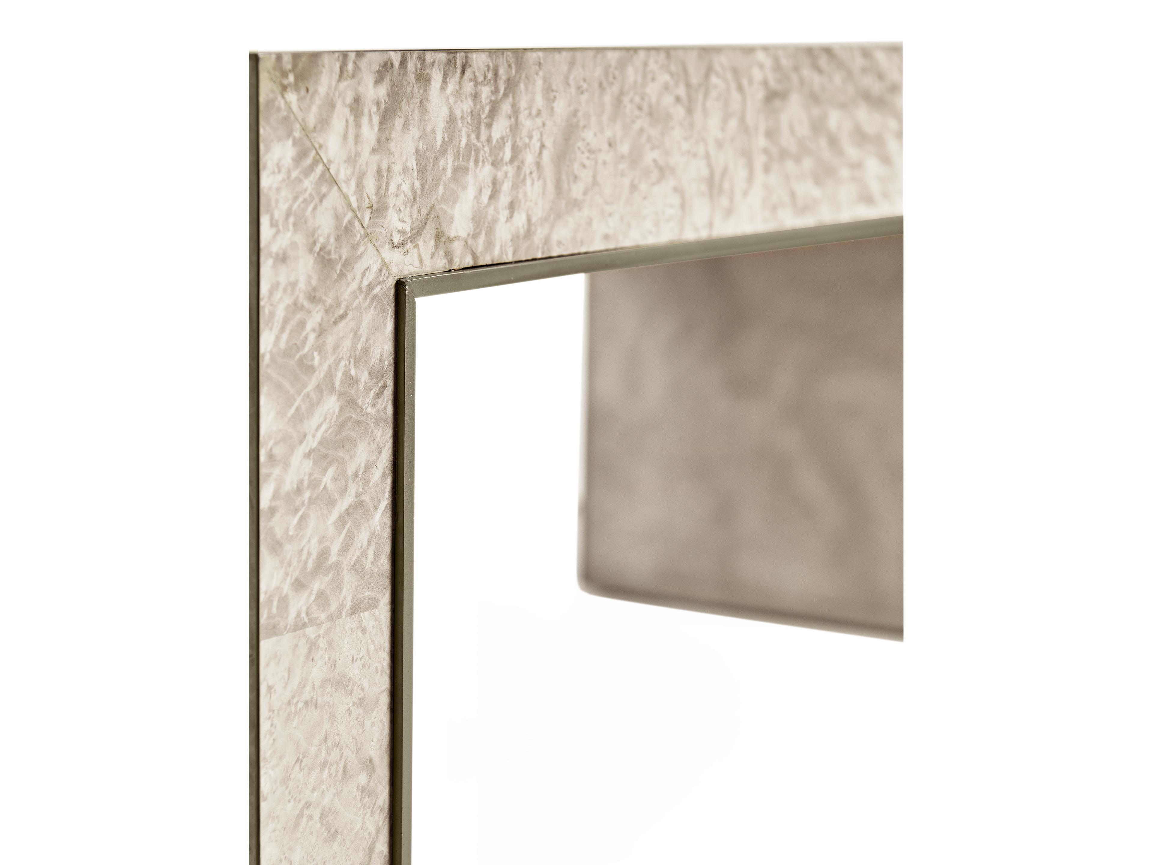 Jonathan Charles Water Rectangular Wood Dyed Madrona Burr Coffee Table