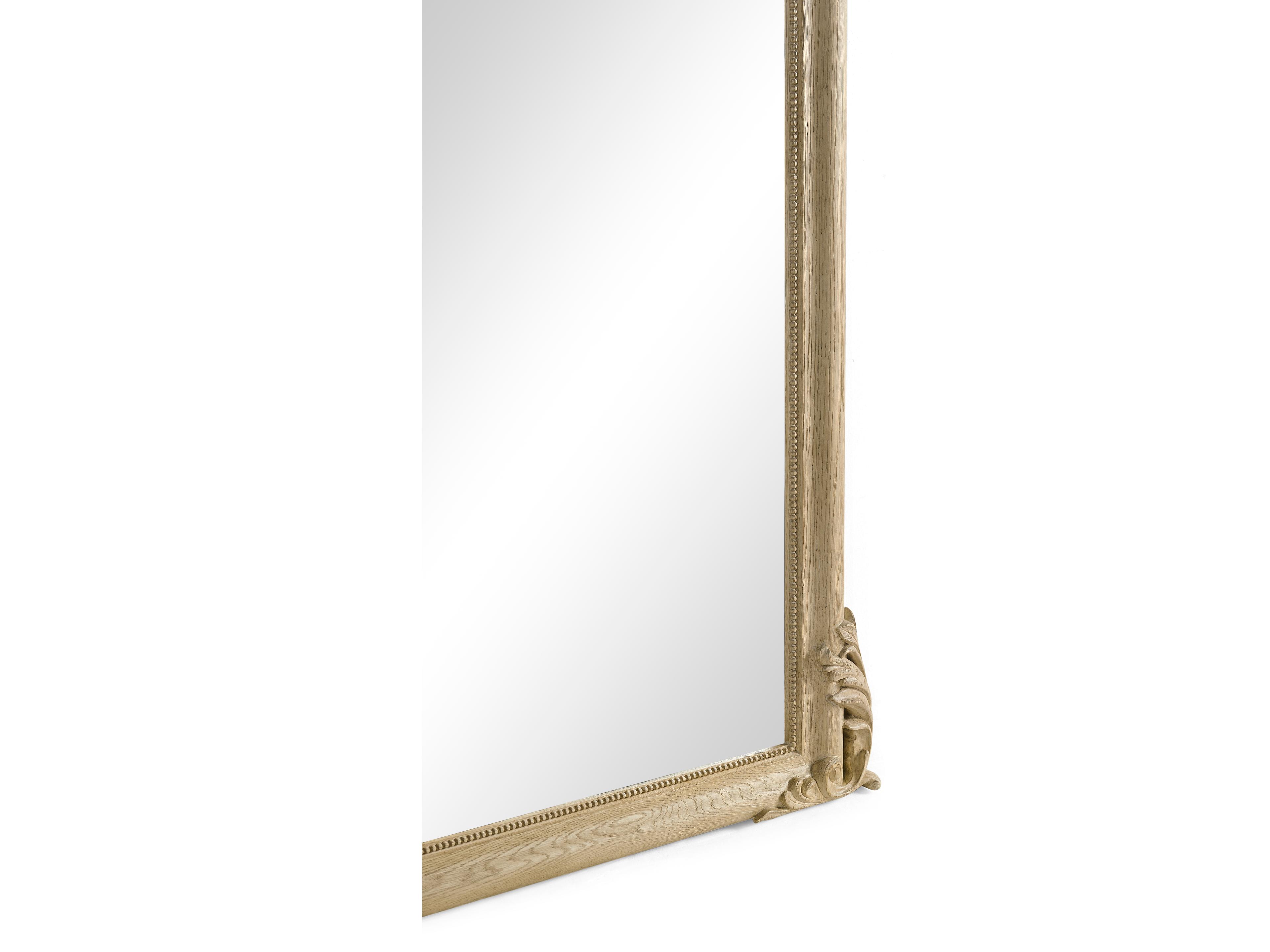 Jonathan Charles Timeless Bleached Chestnut Wall Mirror Rectangular