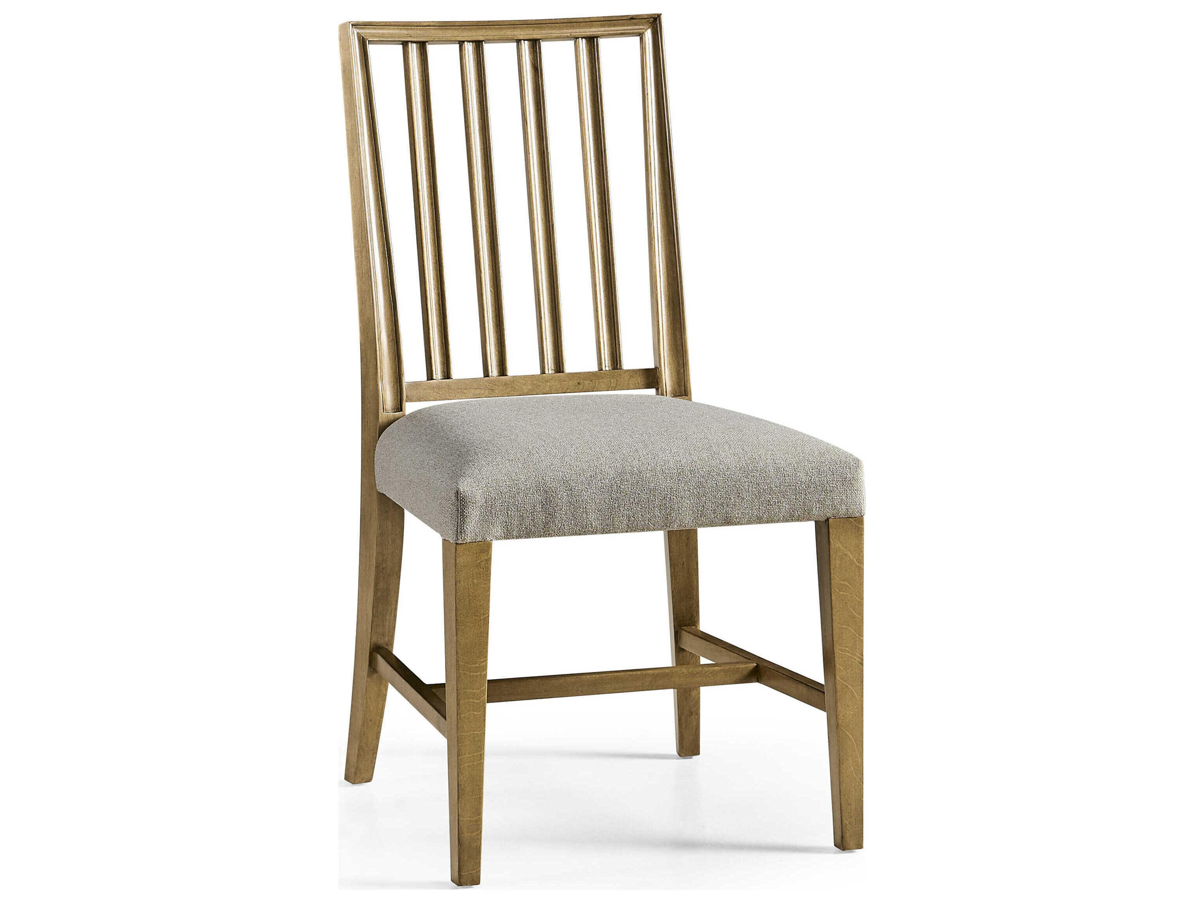 Jonathan Charles Timeless Beech Wood Cherry Upholstered Side Dining Chair