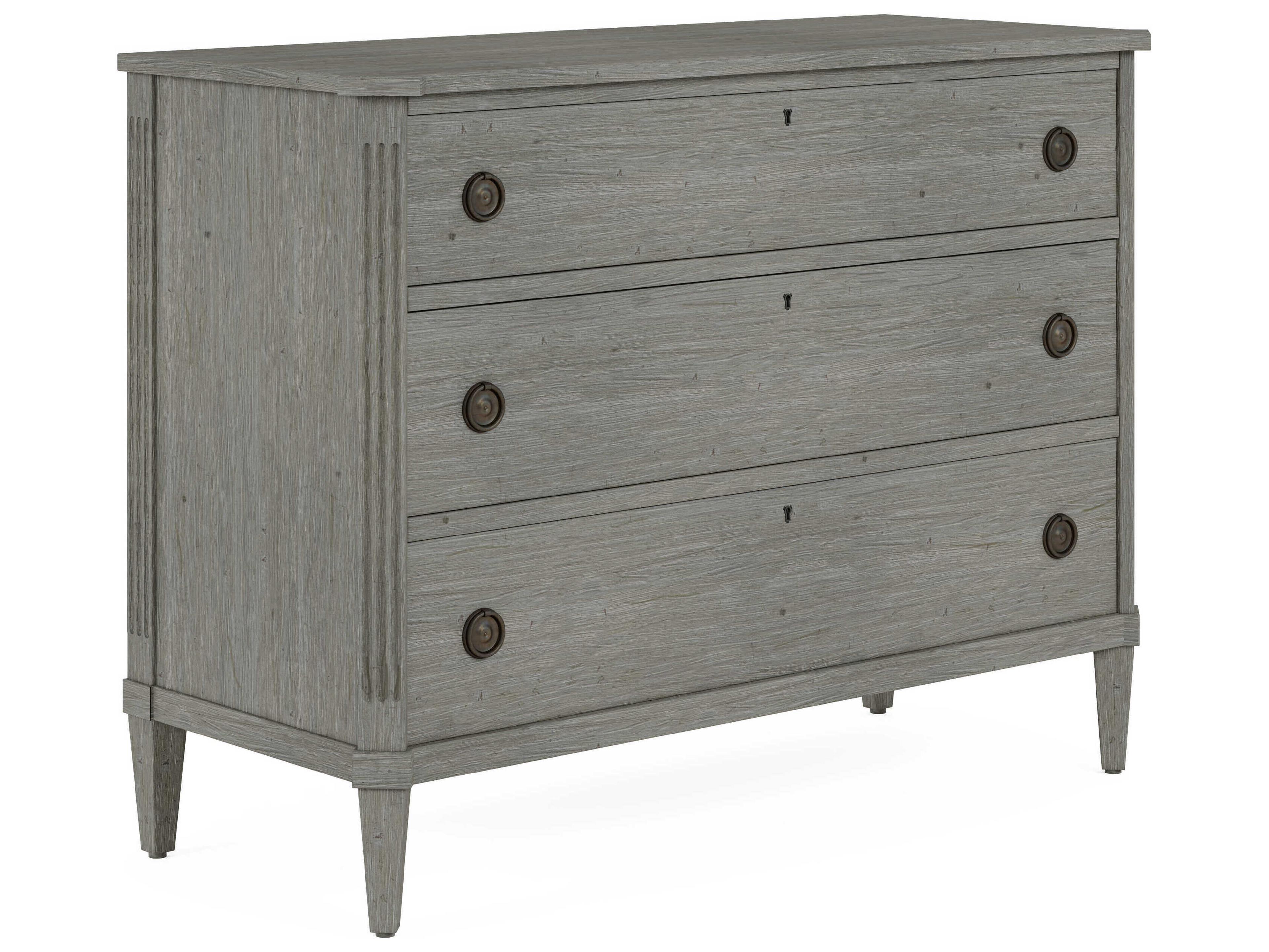 Timeless 3-Drawers Acacia Wood Dresser