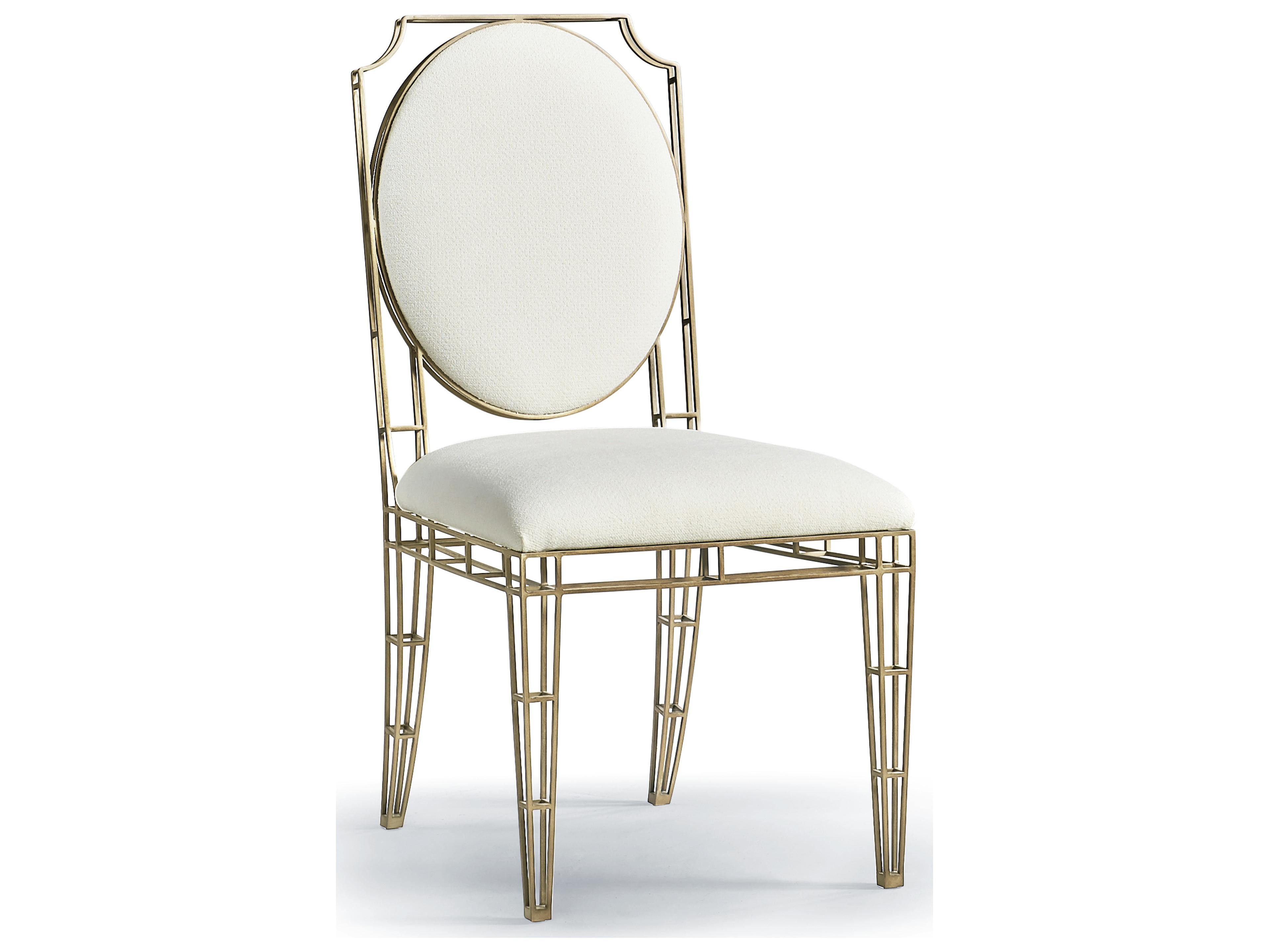Jonathan Charles Jc Modern Bronze Upholstered Armless Dining Chair