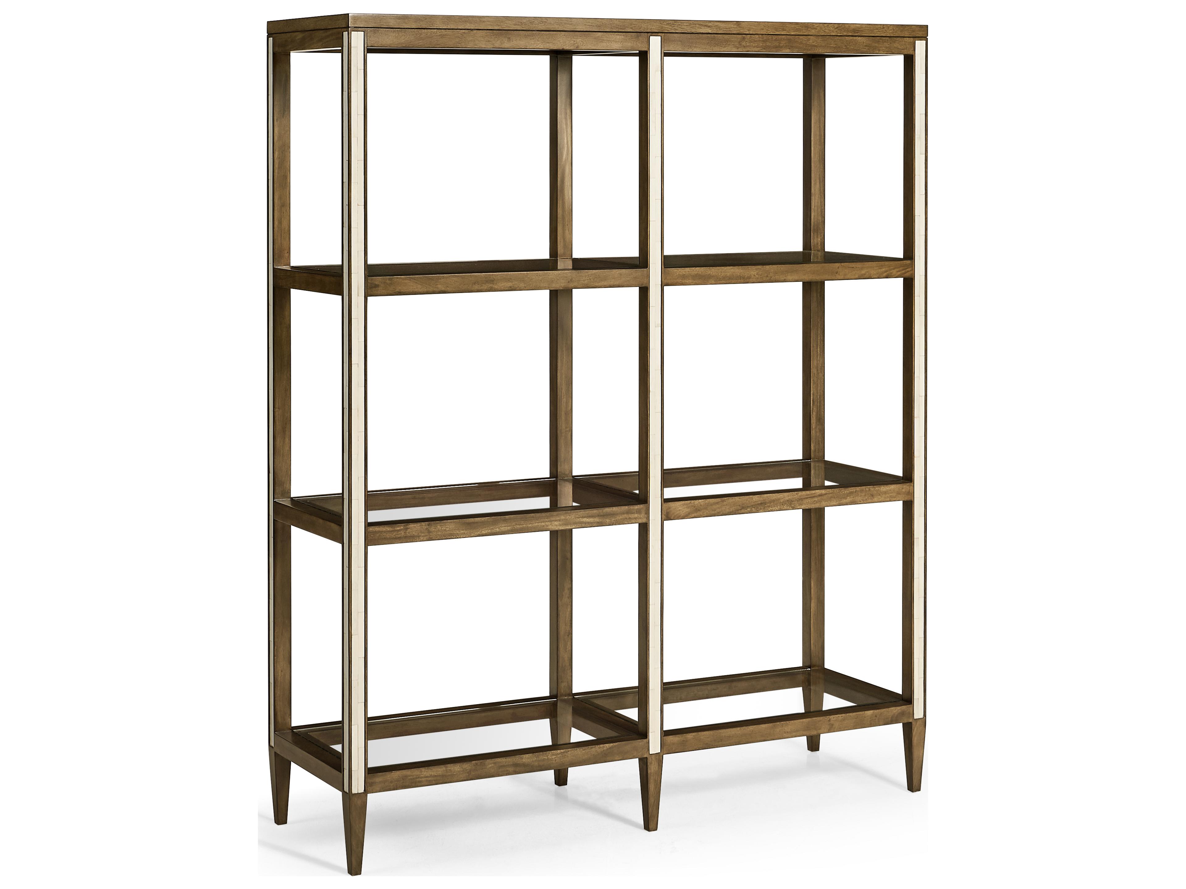 Jonathan Charles Jc Modern Rectangular Wood Brown Mahogany Console Table