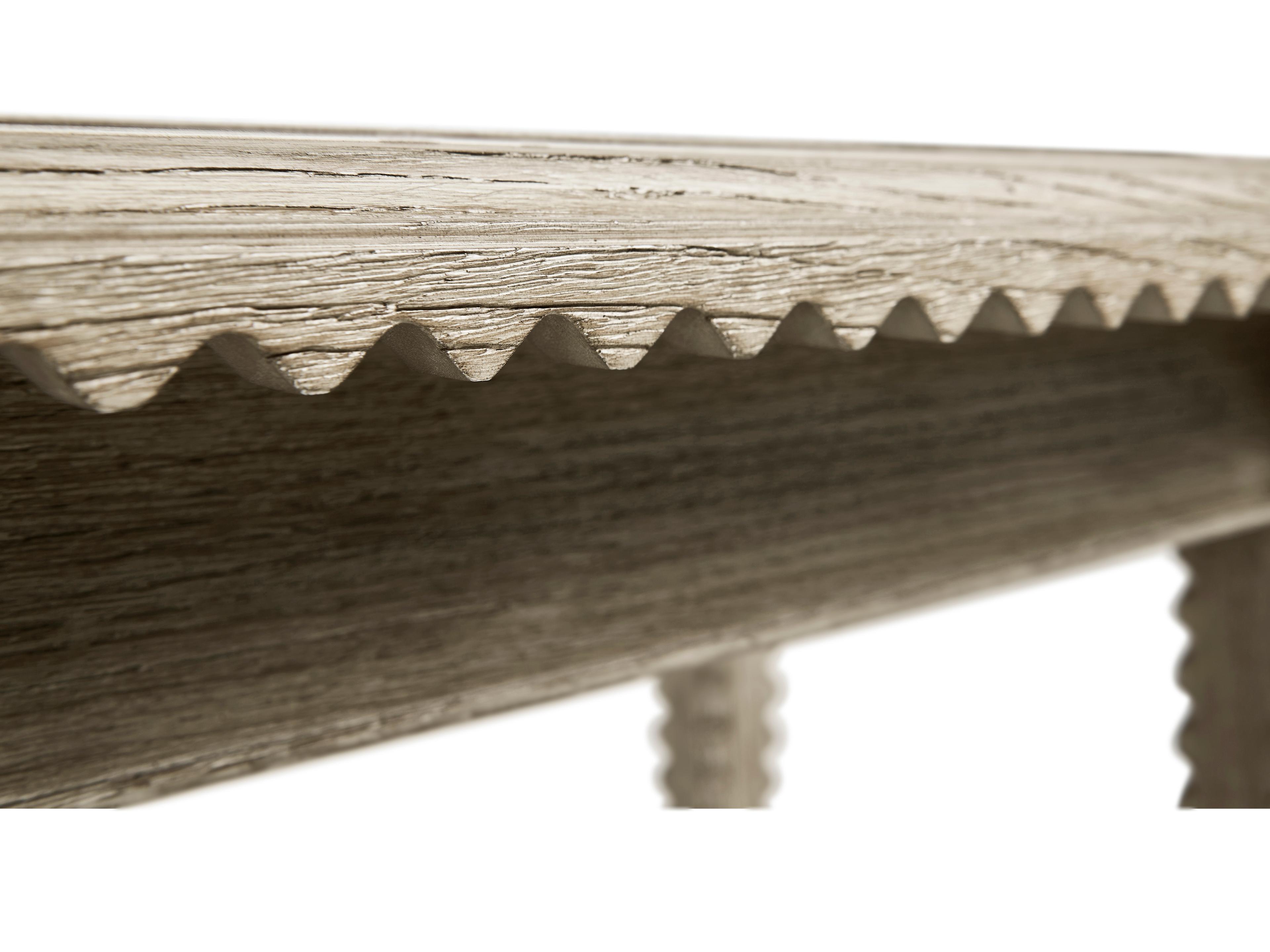 Jonathan Charles William Yeoward Rectangular Wood Greyed Oak End Table