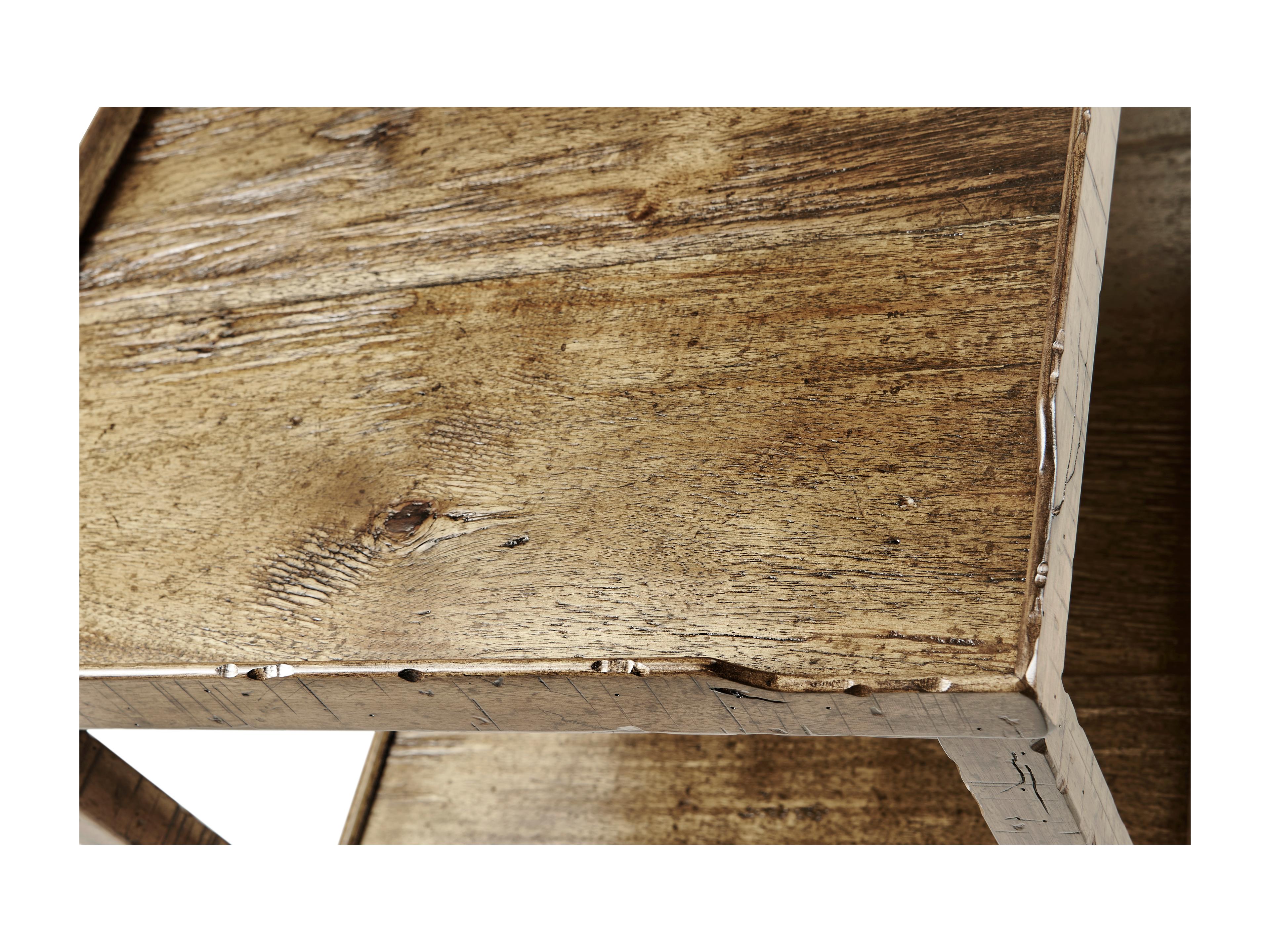 Jonathan Charles Jc Casual Square Driftwood End Table