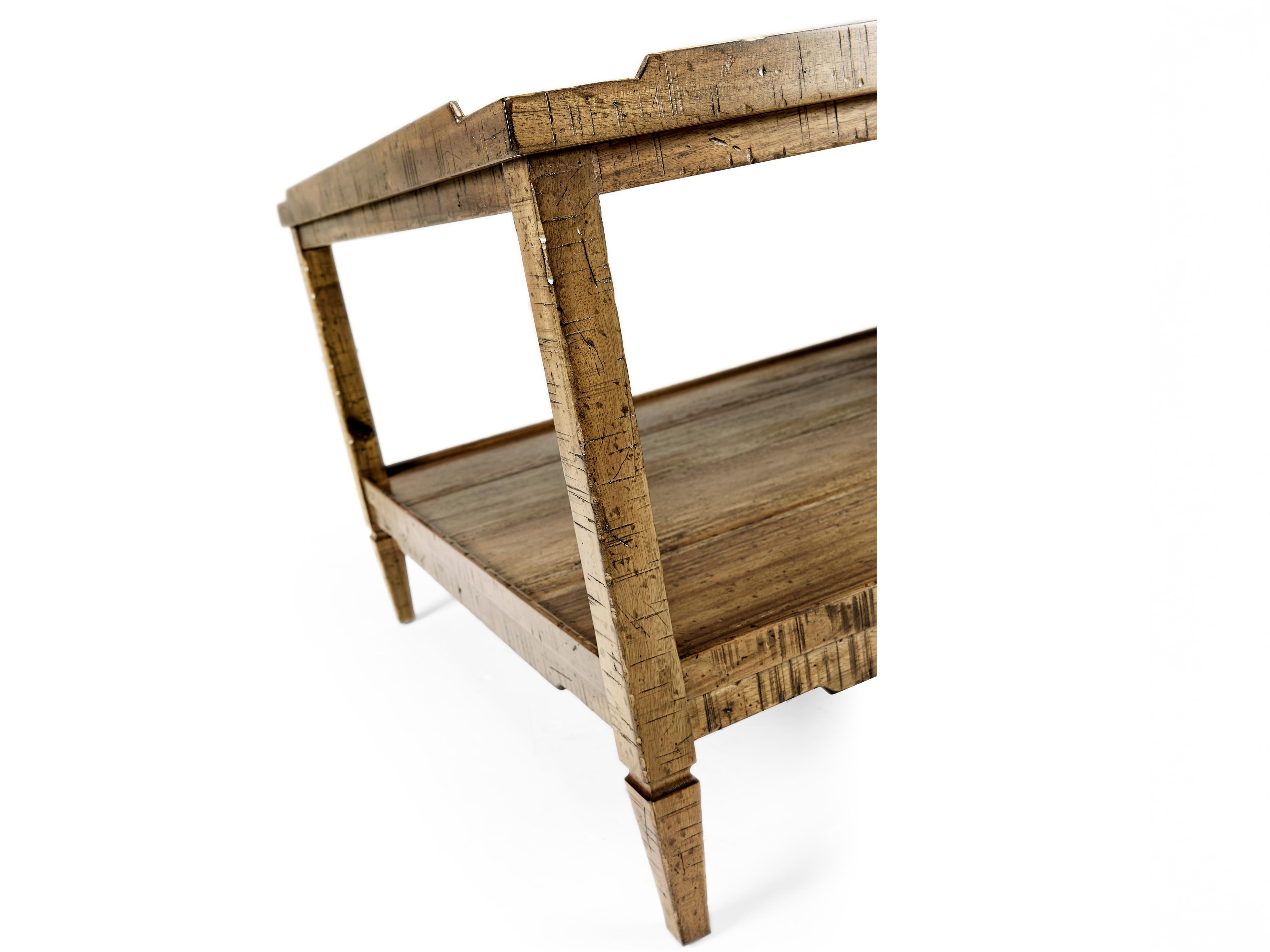 Jonathan Charles Jc Casual Rectangular Driftwood Coffee Table