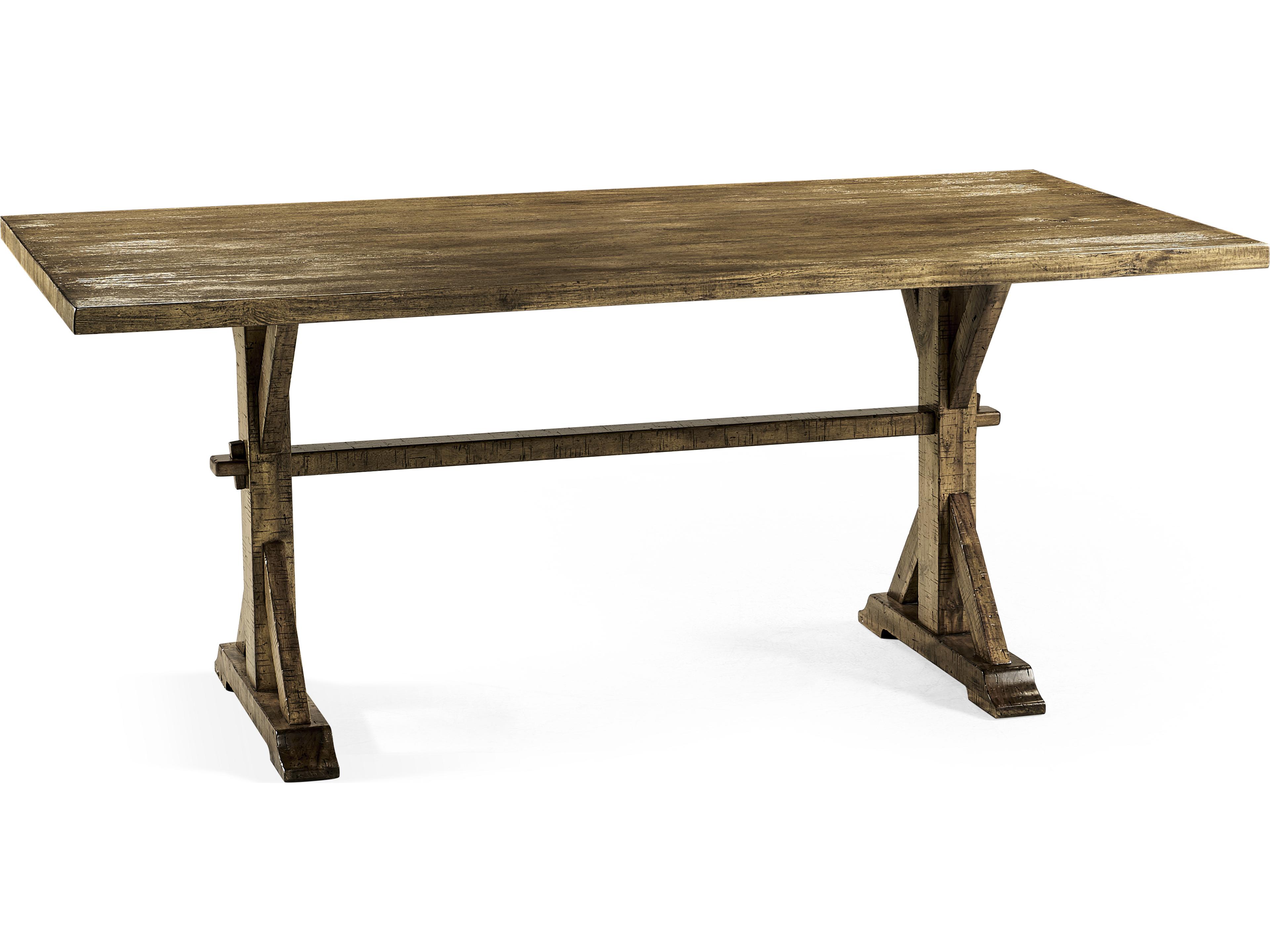 Jc Casual Rectangular Driftwood Dining Table