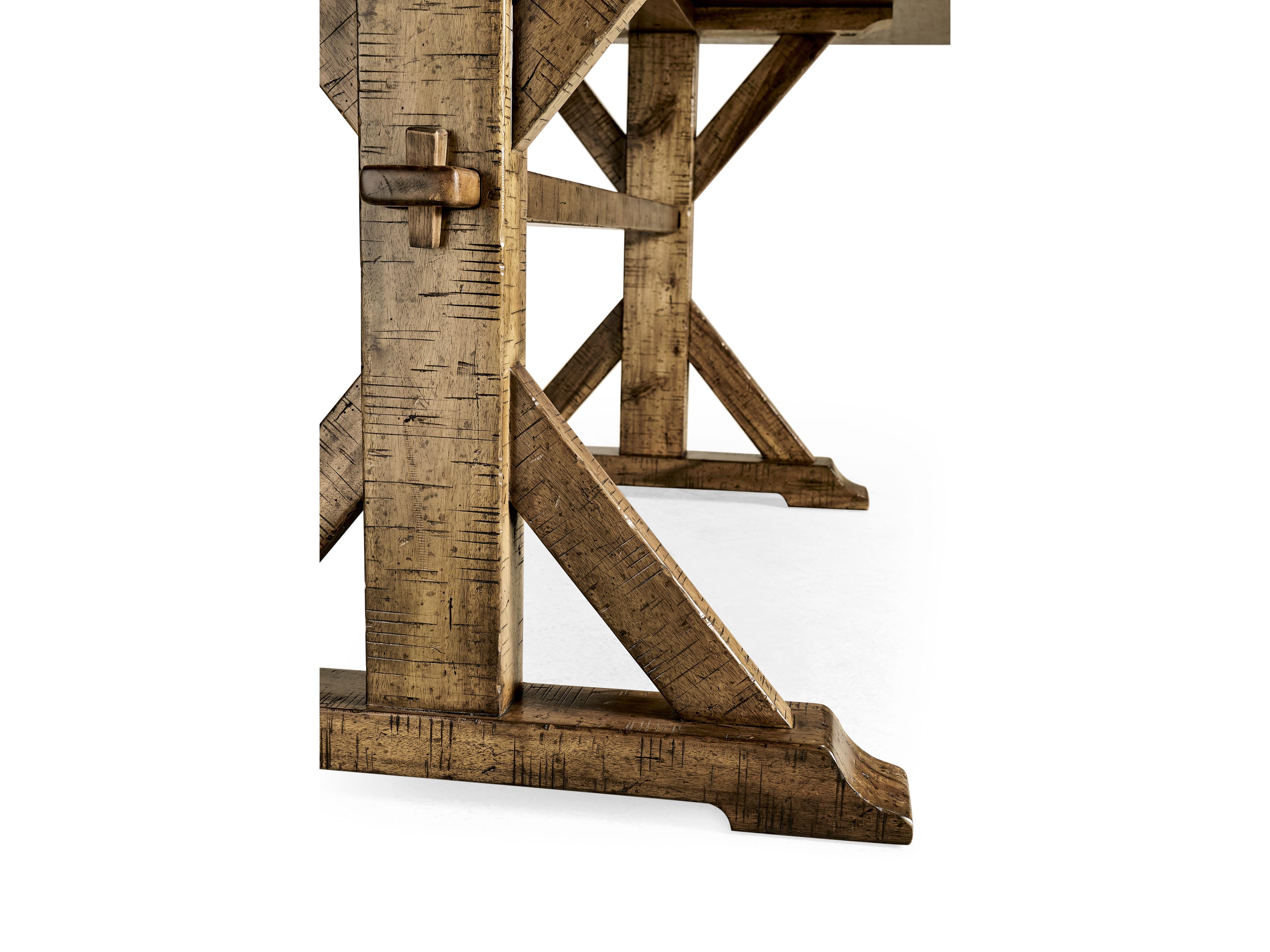 Jonathan Charles Jc Casual Rectangular Driftwood Dining Table