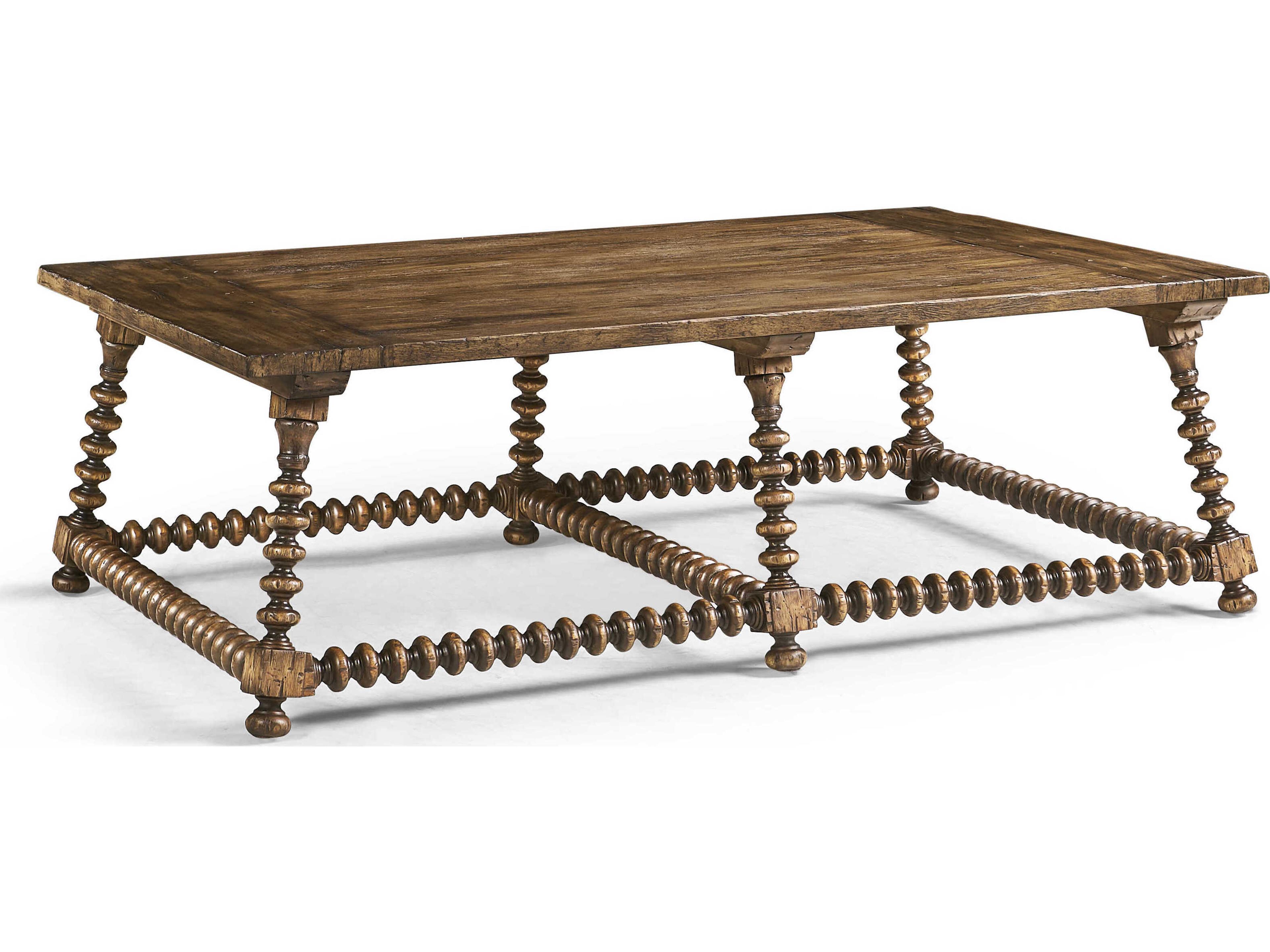 Tamarisk Rectangular Wood Spain Walnut Coffee Table