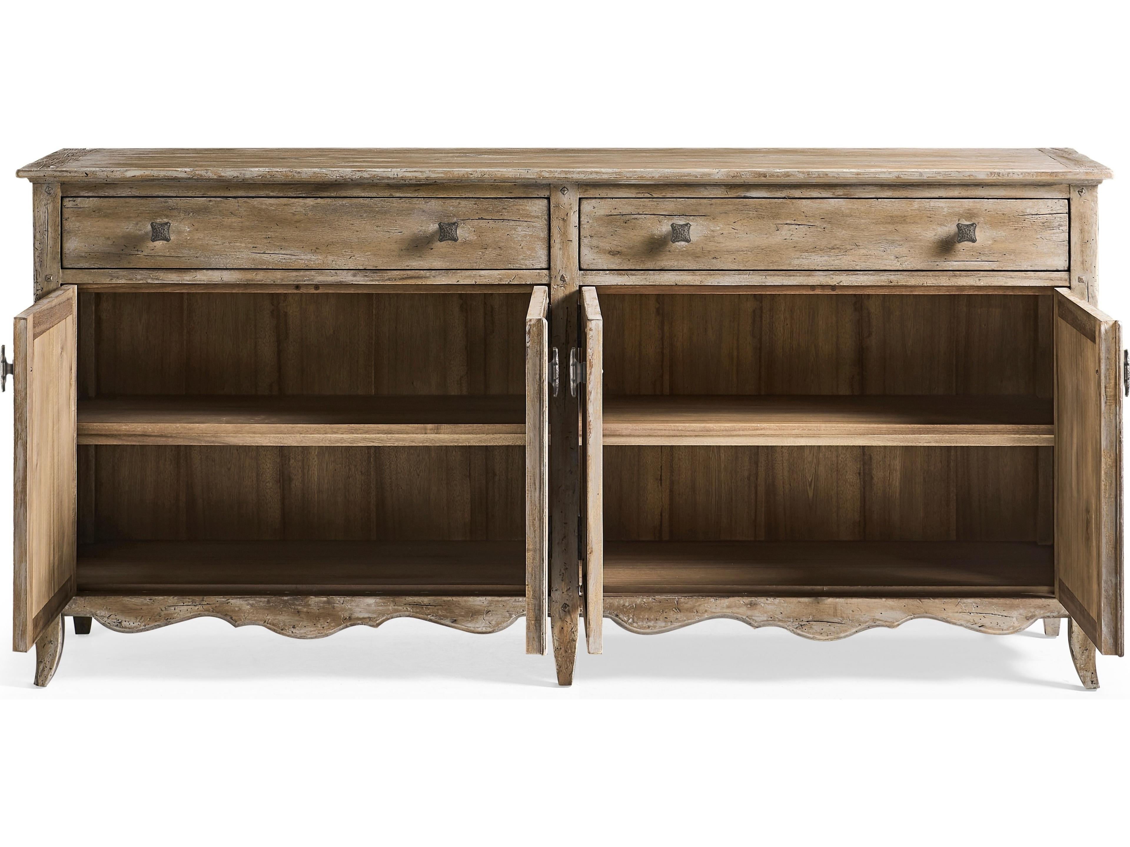 Jonathan Charles Caldera 76 Acacia Wood Light Spain Painted Walnut ...