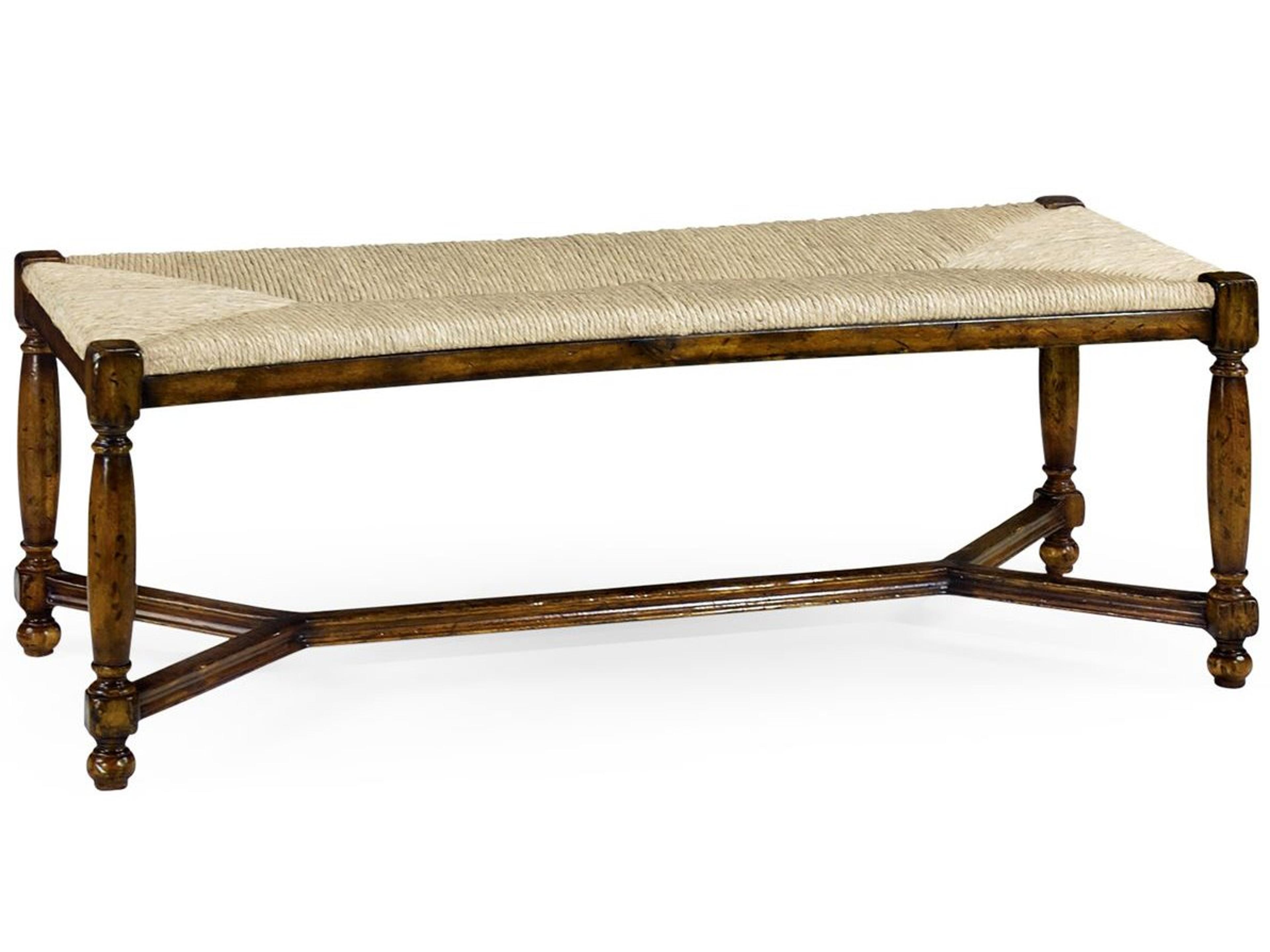 Jc Casual Rectangular Wood Walnut Coffee Table