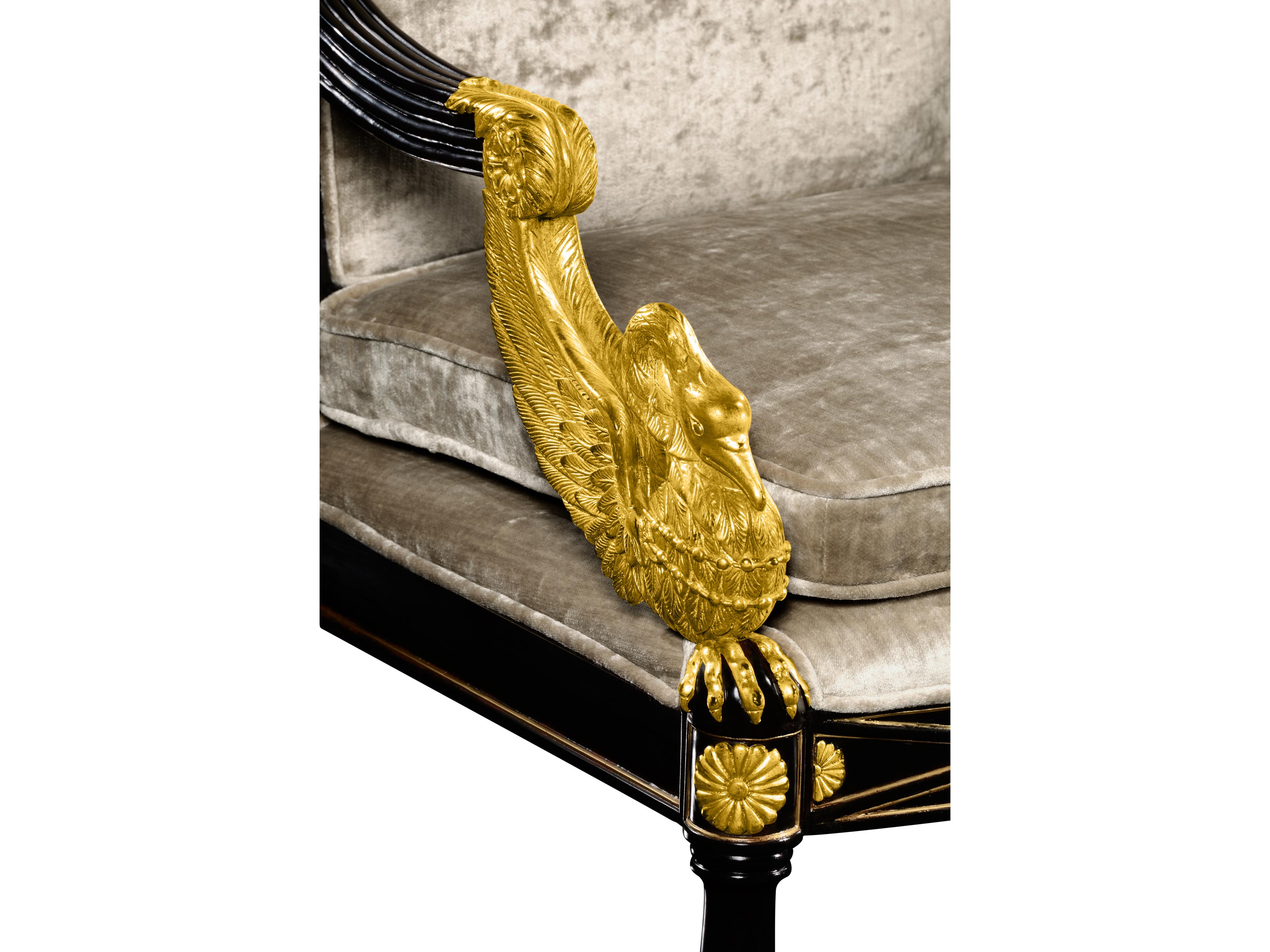 Jonathan Charles Jc Traditional Black Accent Chair