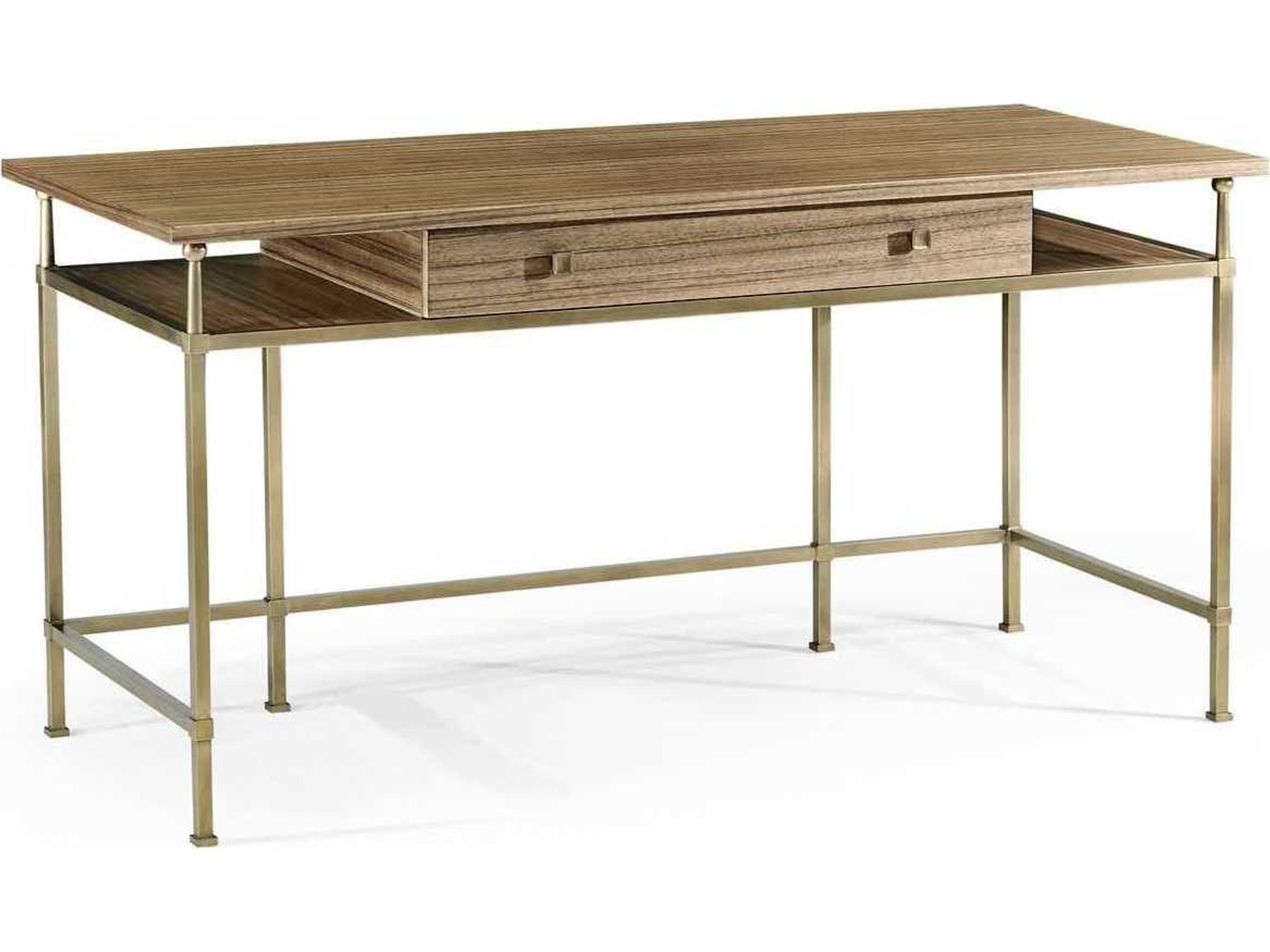 Hamilton Golden Amber Brown Secretary Desk