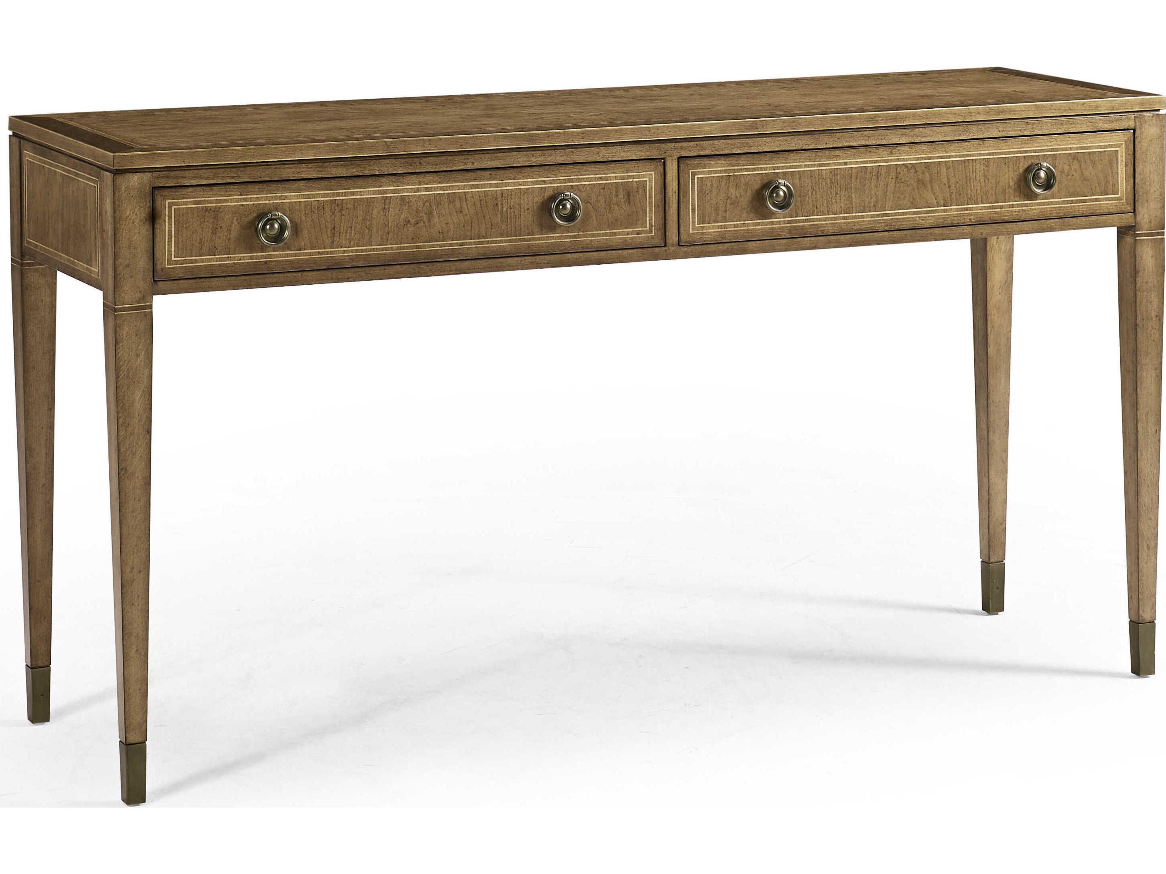 Timeless Rectangular Wood Sun Bleach Cherry Console Table