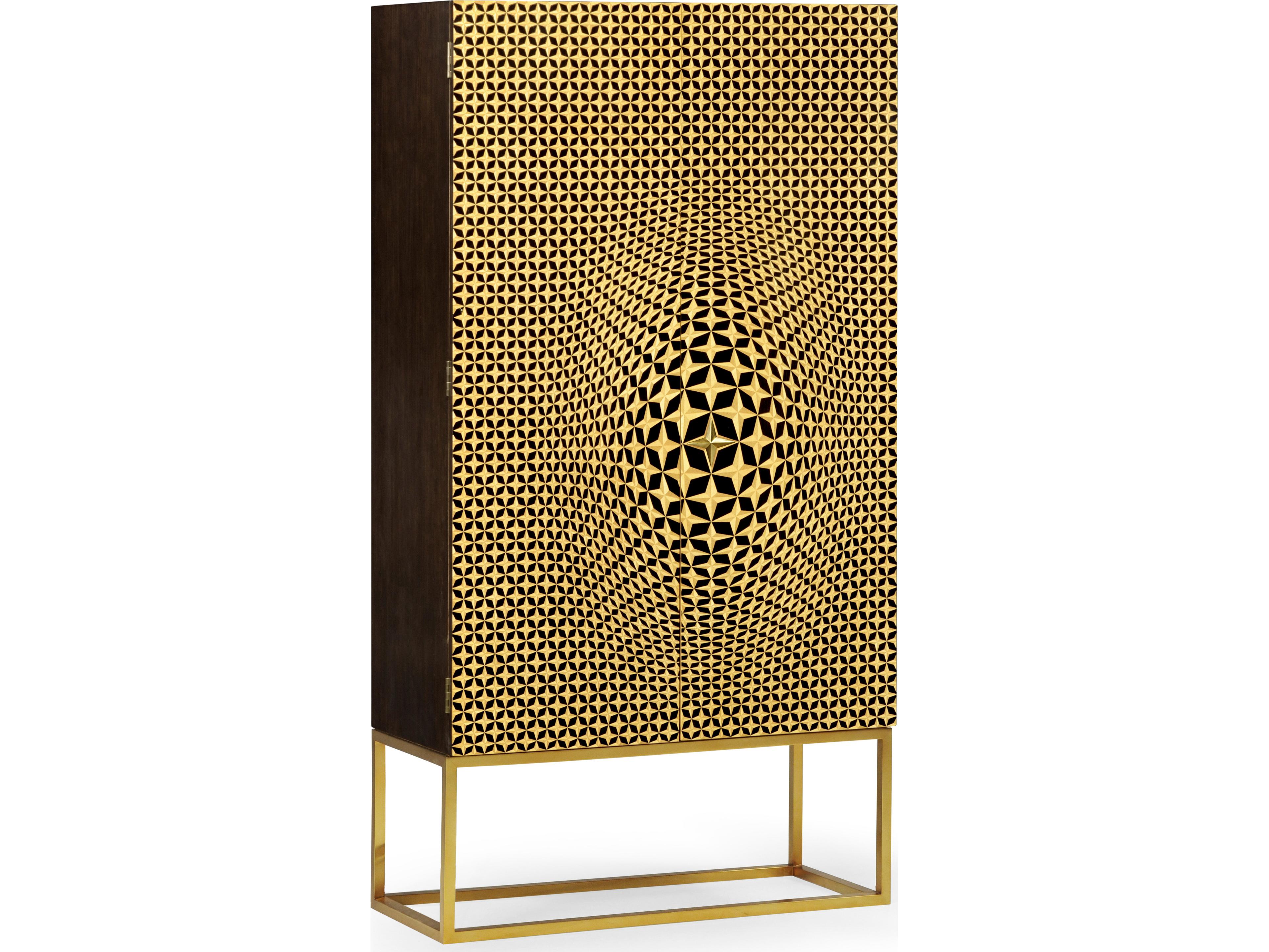 Jc Modern Brown Dark Golden Walnut Acacia Wood Accent Chest