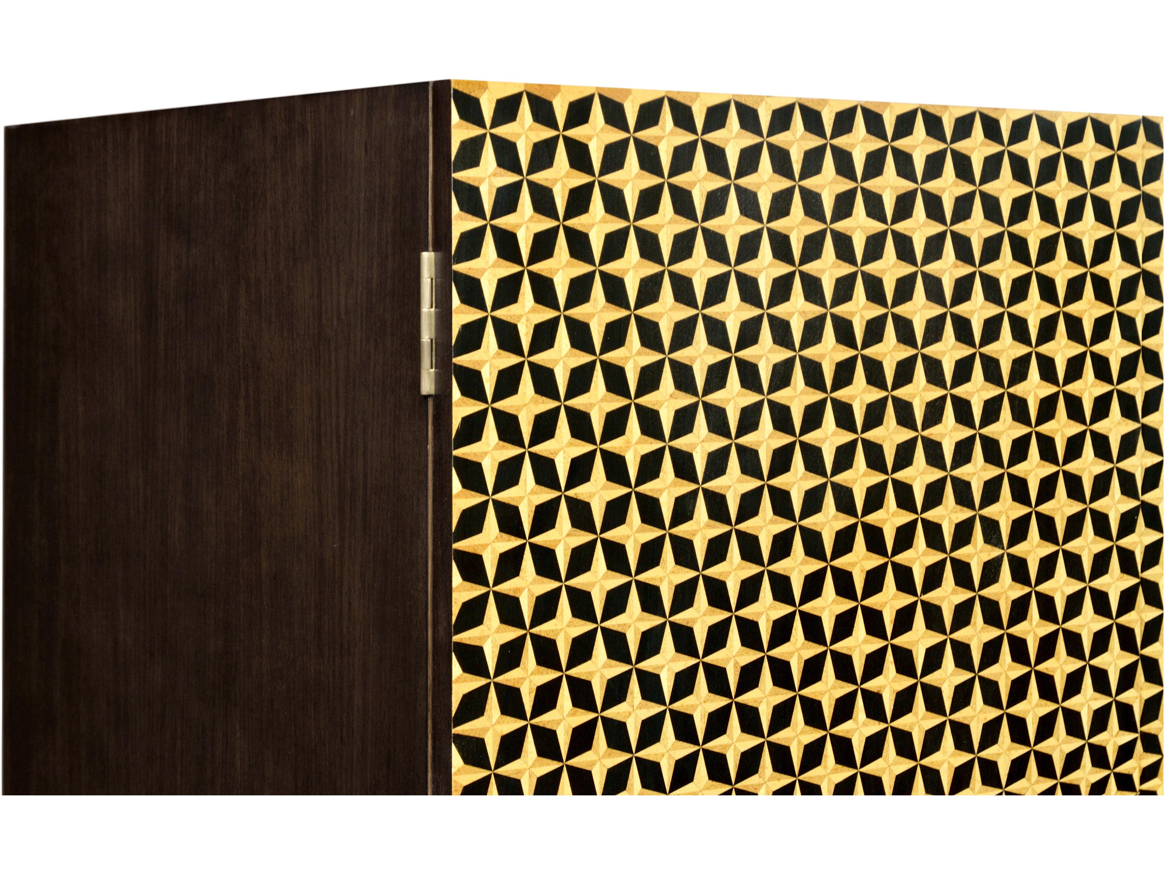 Jonathan Charles Jc Modern Brown Dark Golden Walnut Acacia Wood Accent Chest