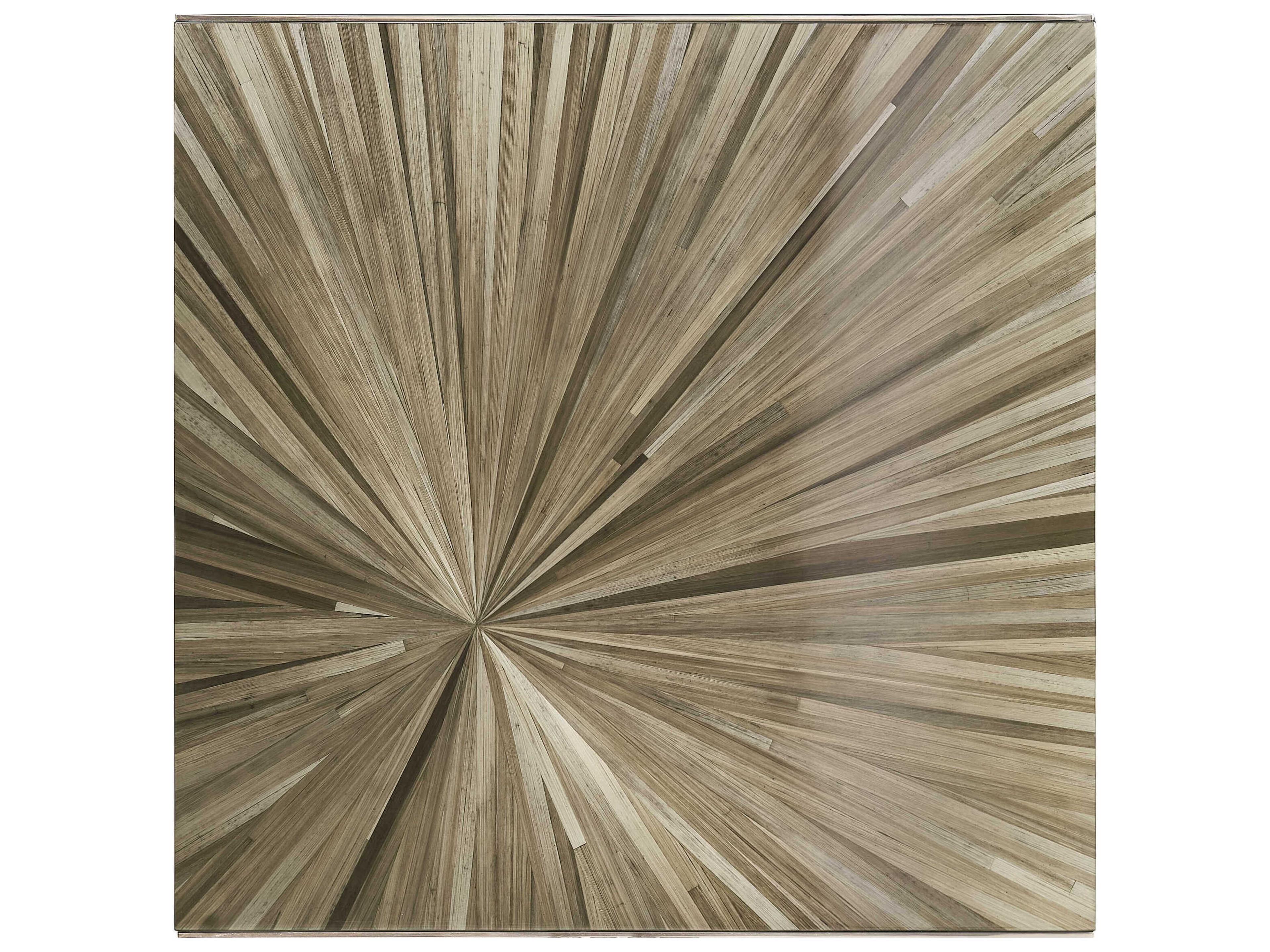 Jonathan Charles Jc Modern Square Rattan Natural Straw JC End Table