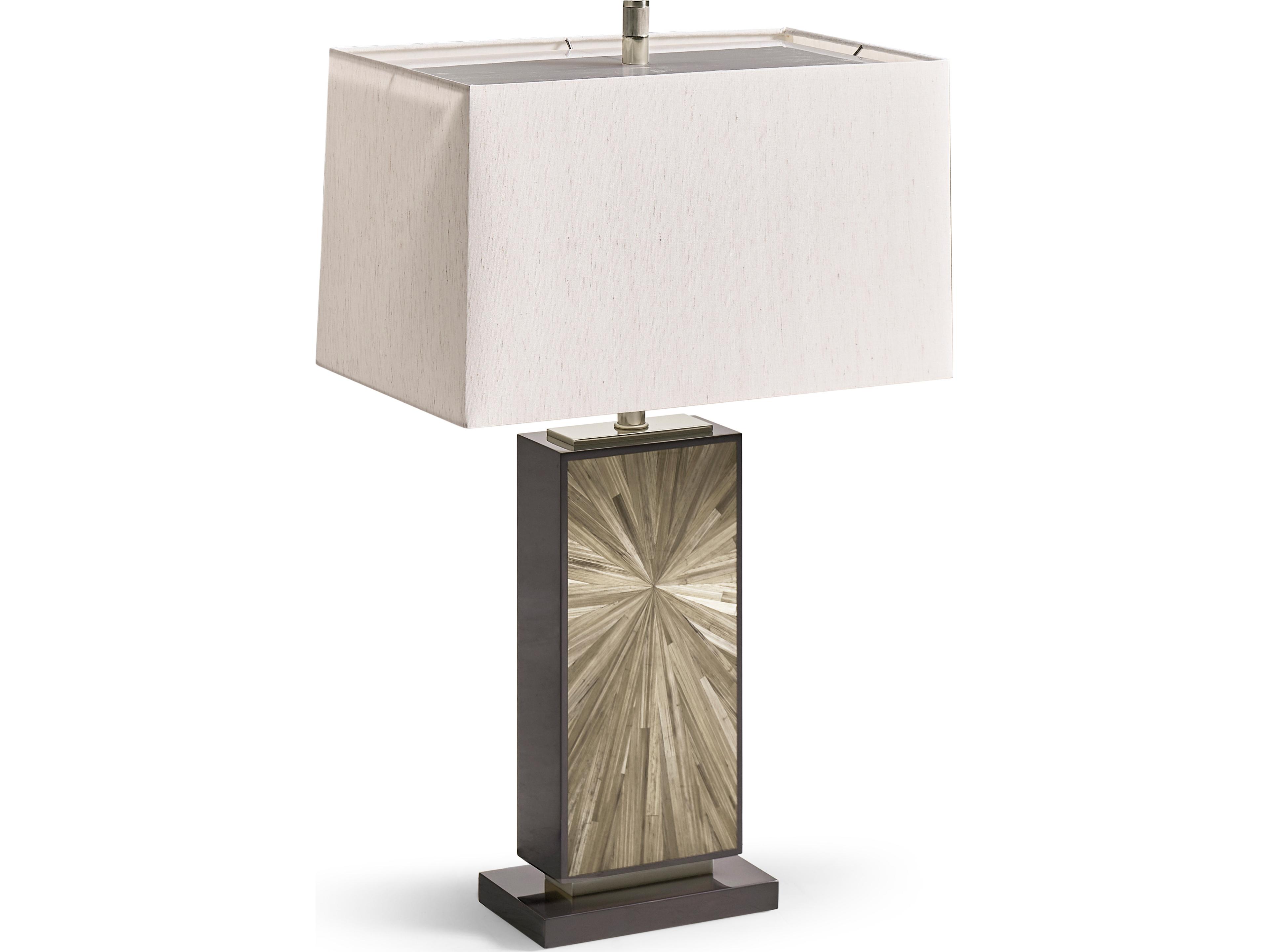 Jc Modern Natural Straw Gold Buffet Lamp