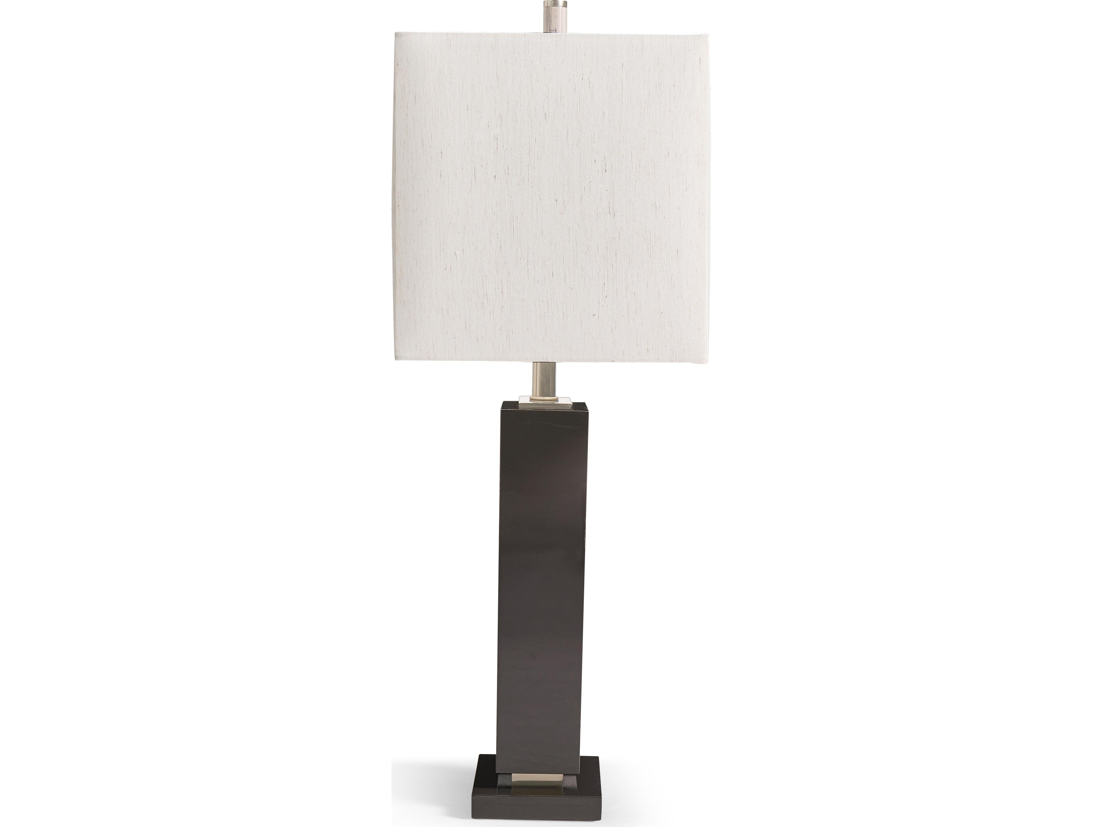Jonathan Charles Jc Modern Natural Straw Gold Buffet Lamp
