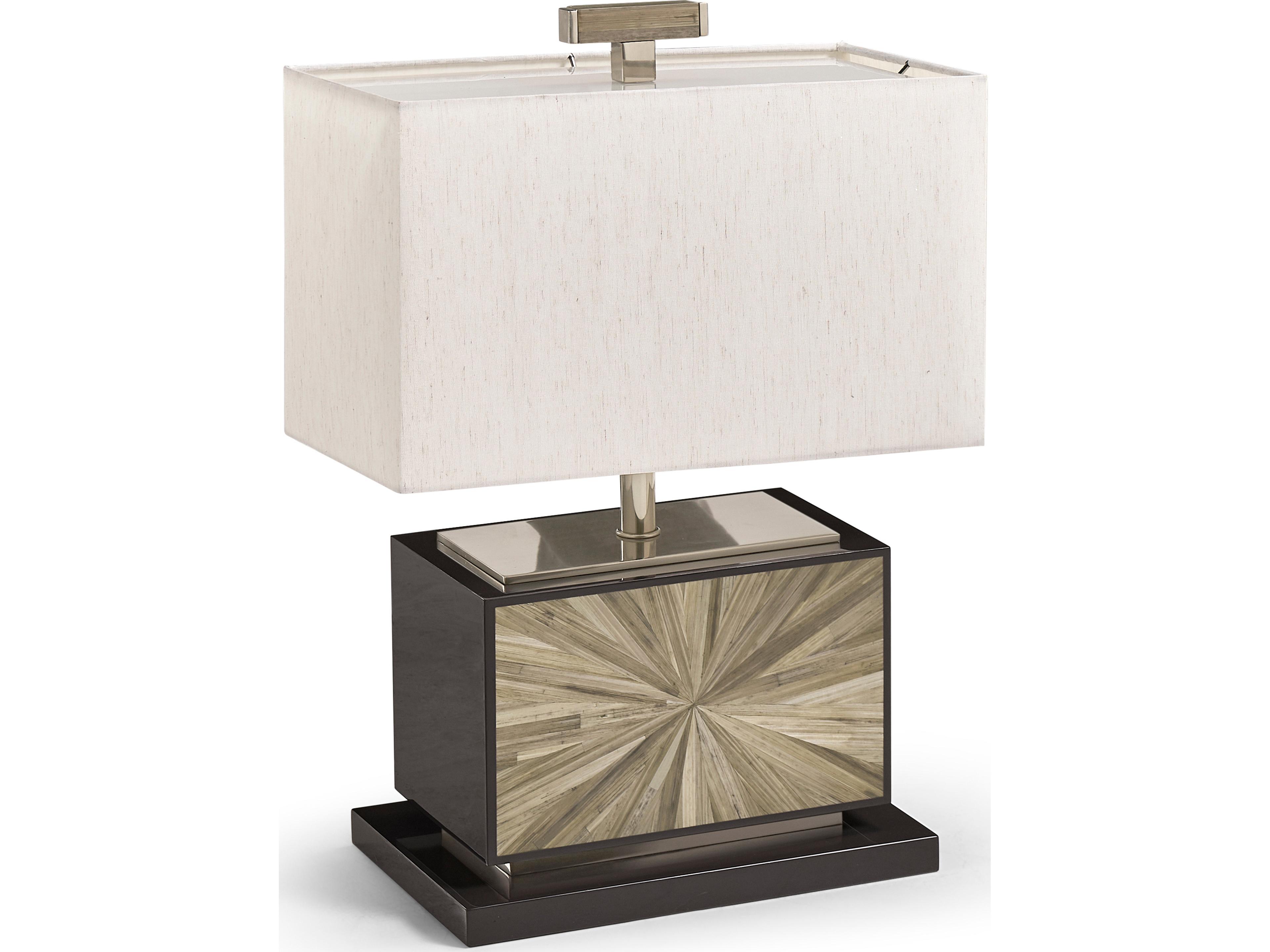 Jonathan Charles Jc Modern Natural Straw Brown Table Lamp