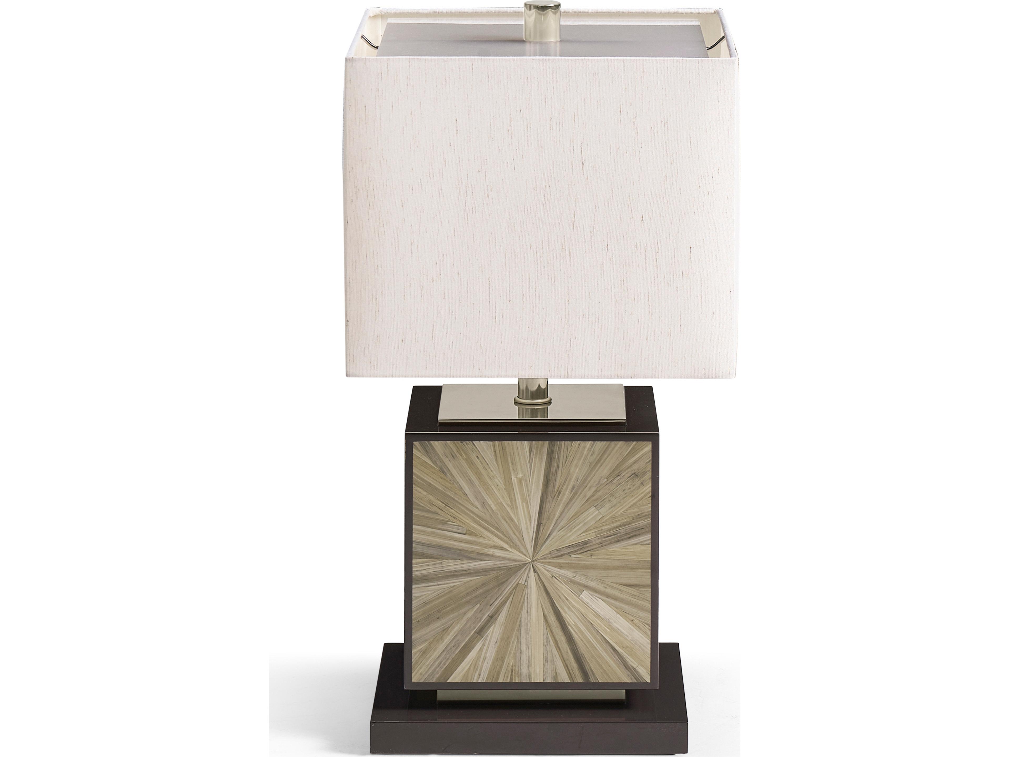 Jonathan Charles Jc Modern Natural Straw Gold Table Lamp