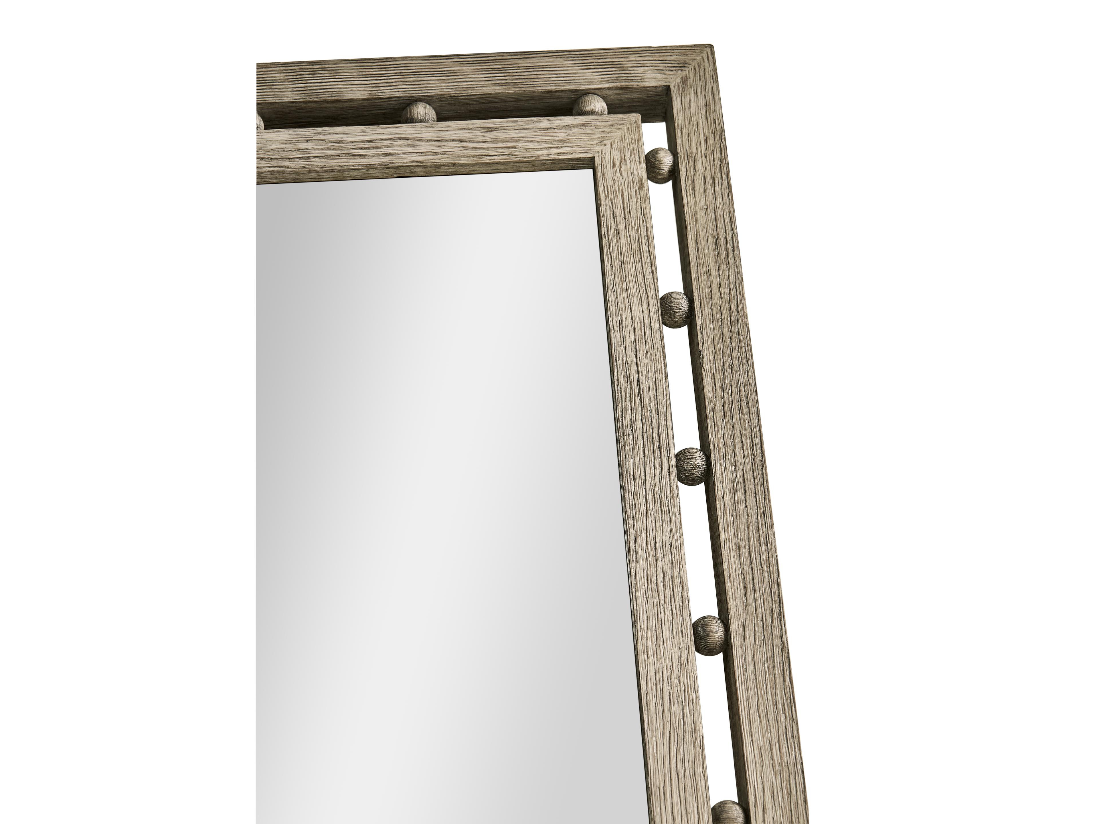Jonathan Charles William Yeoward Greyed Oak Wall Mirror Rectangular