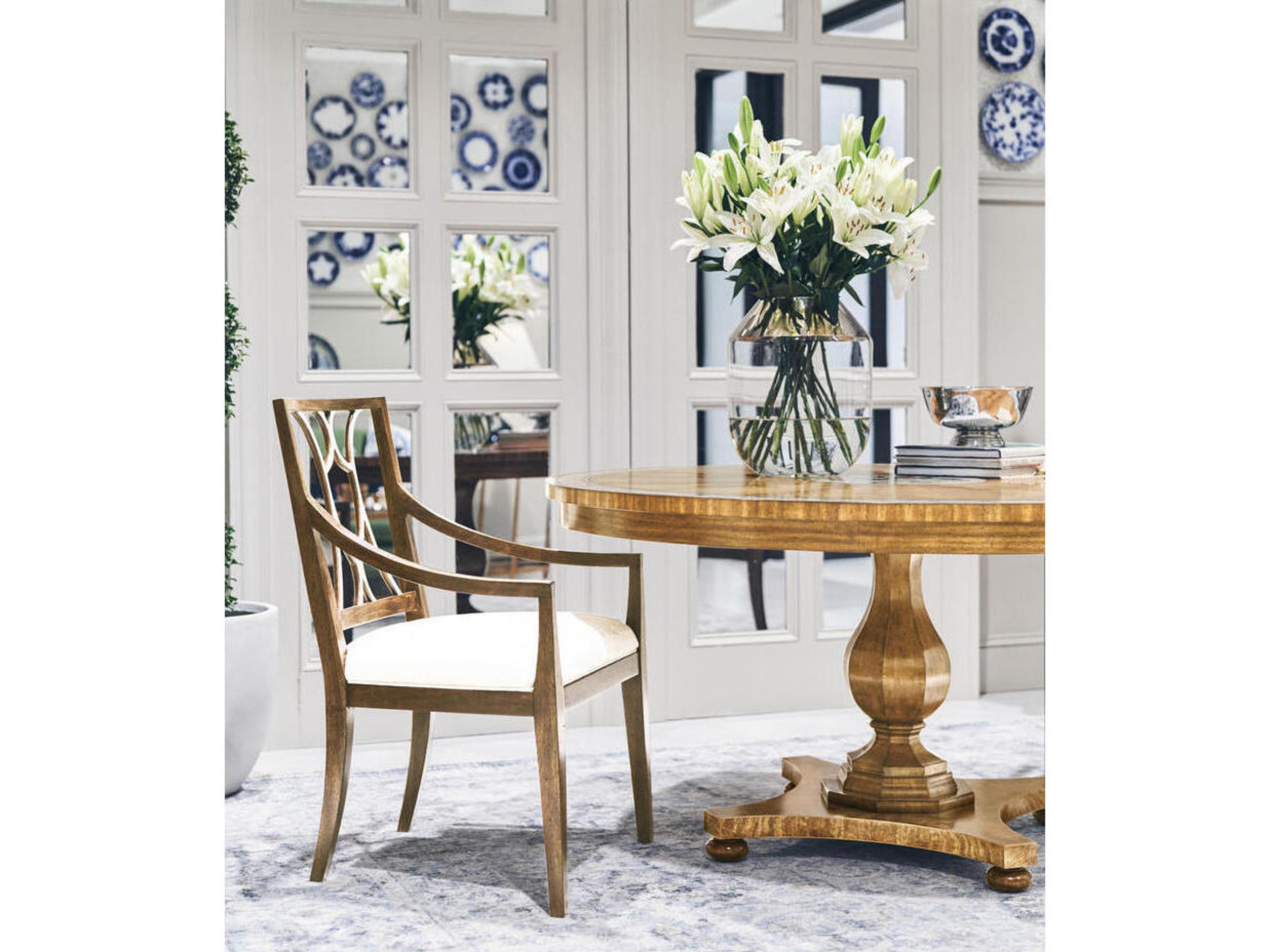 Jc Traditional Alder Wood Dining Room Set