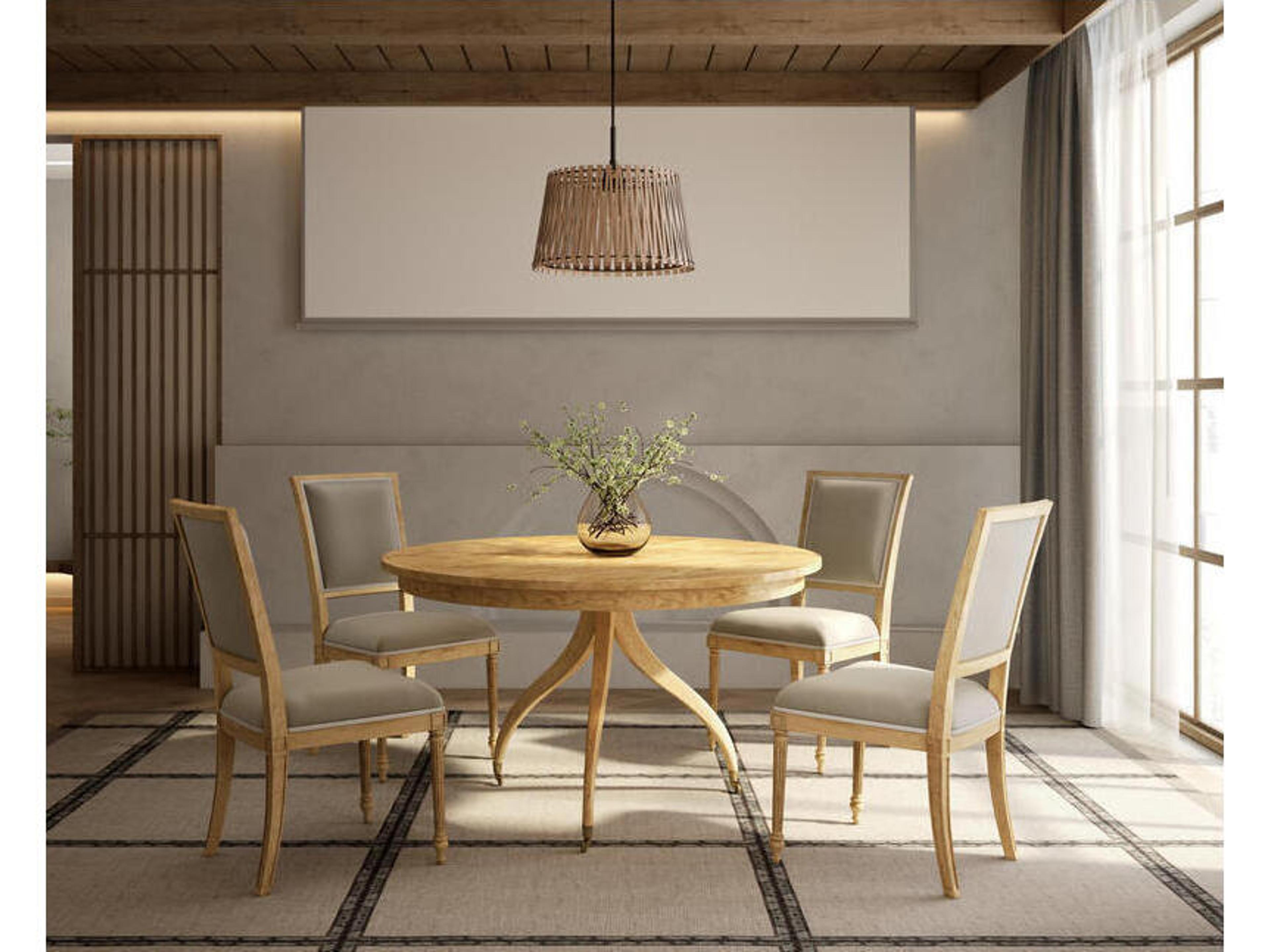 Timeless Cherry Wood Dining Room Set