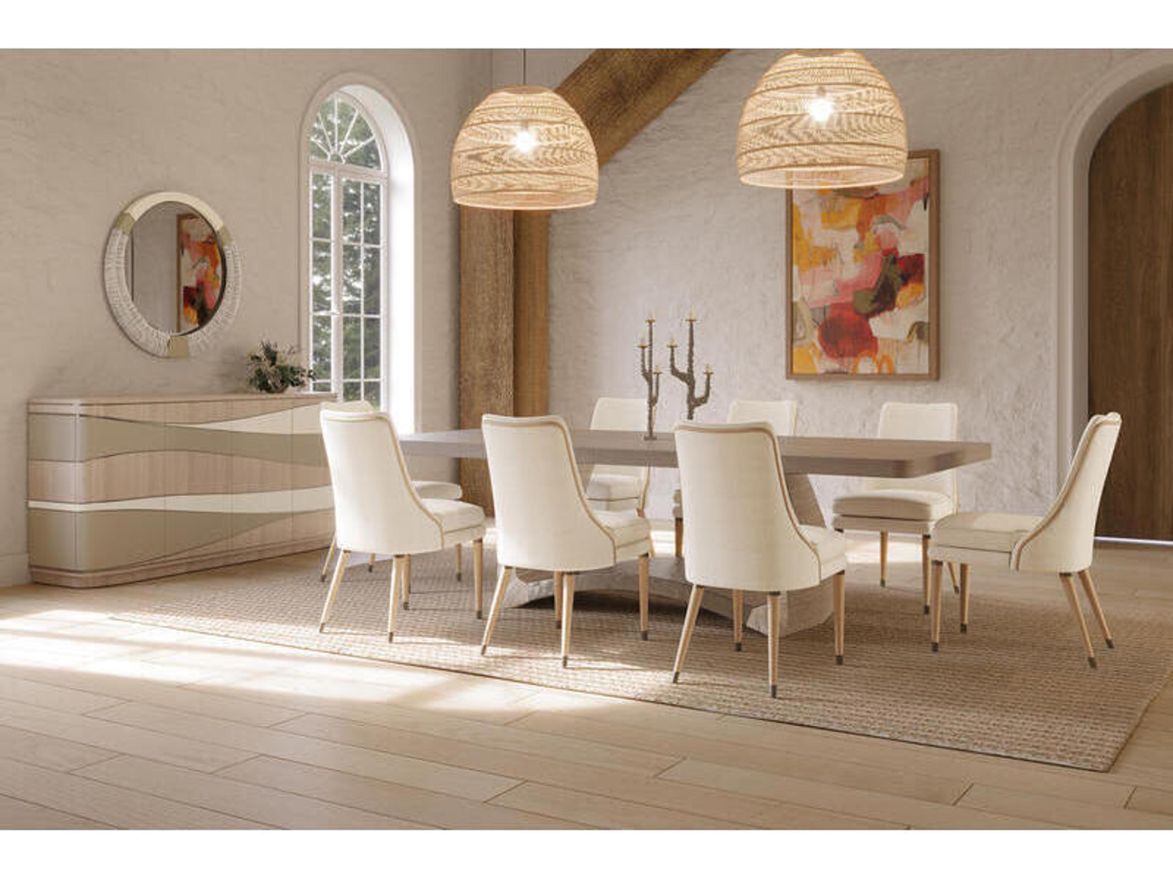 Water Oak Wood Dining Room Set