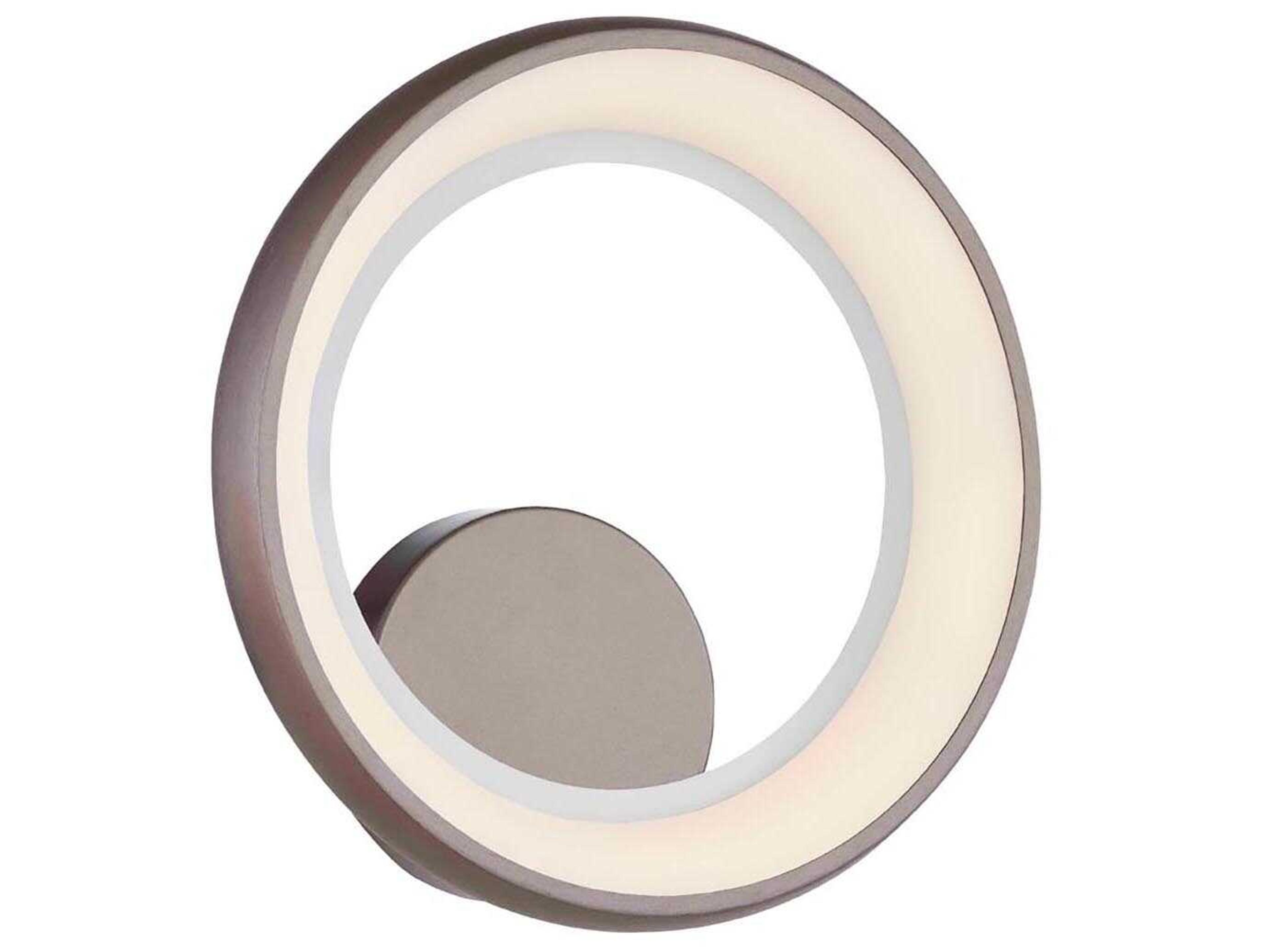 Acryluxe Light Bronze LED Wall Sconce