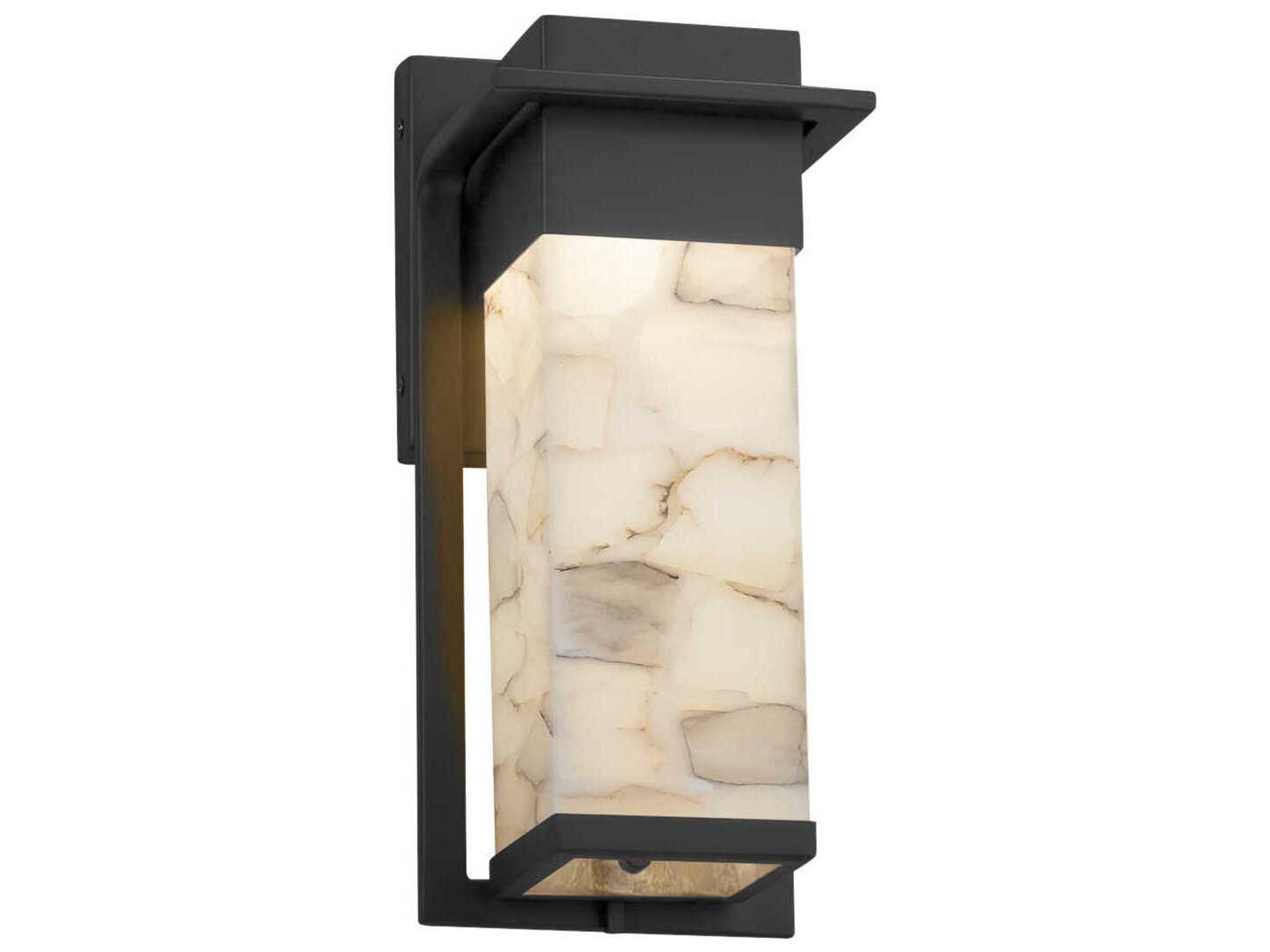 Justice Design Group Alabaster Rocks Pacific LED Outdoor Wall Light