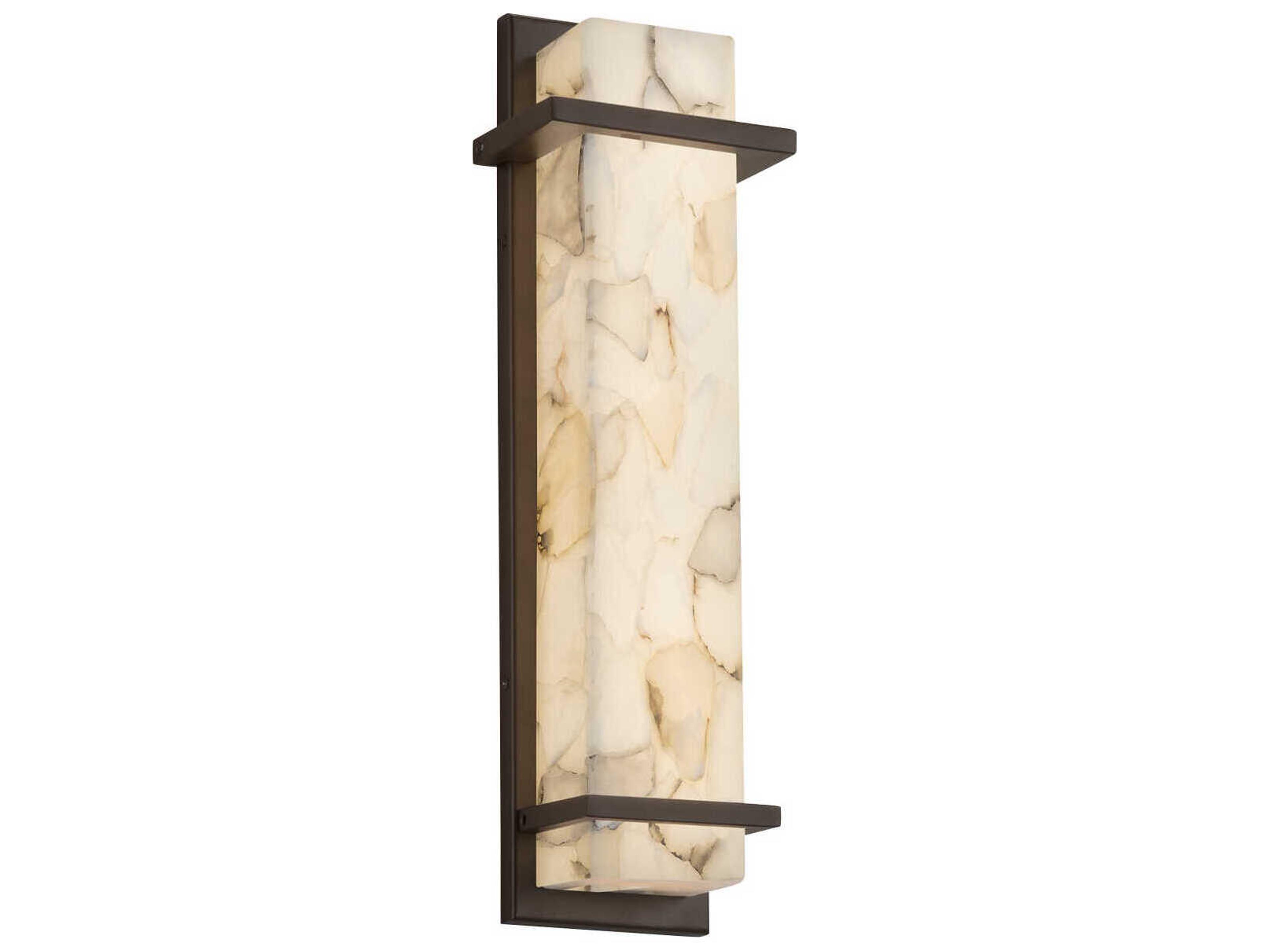 Alabaster Rocks Monolith ADA Outdoor Wall Light