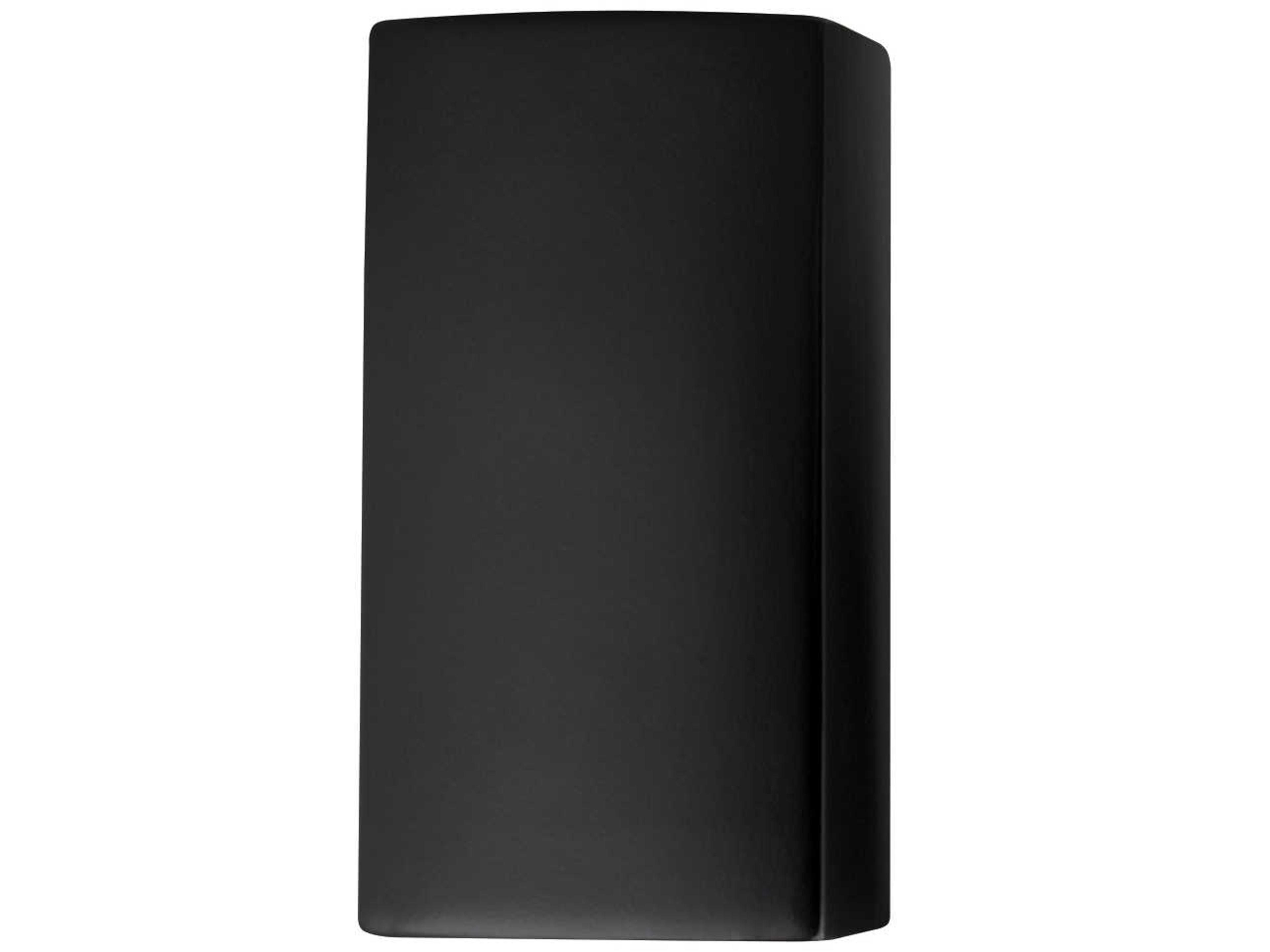 Justice Design Group Ambiance 1-Light White Wall Sconce