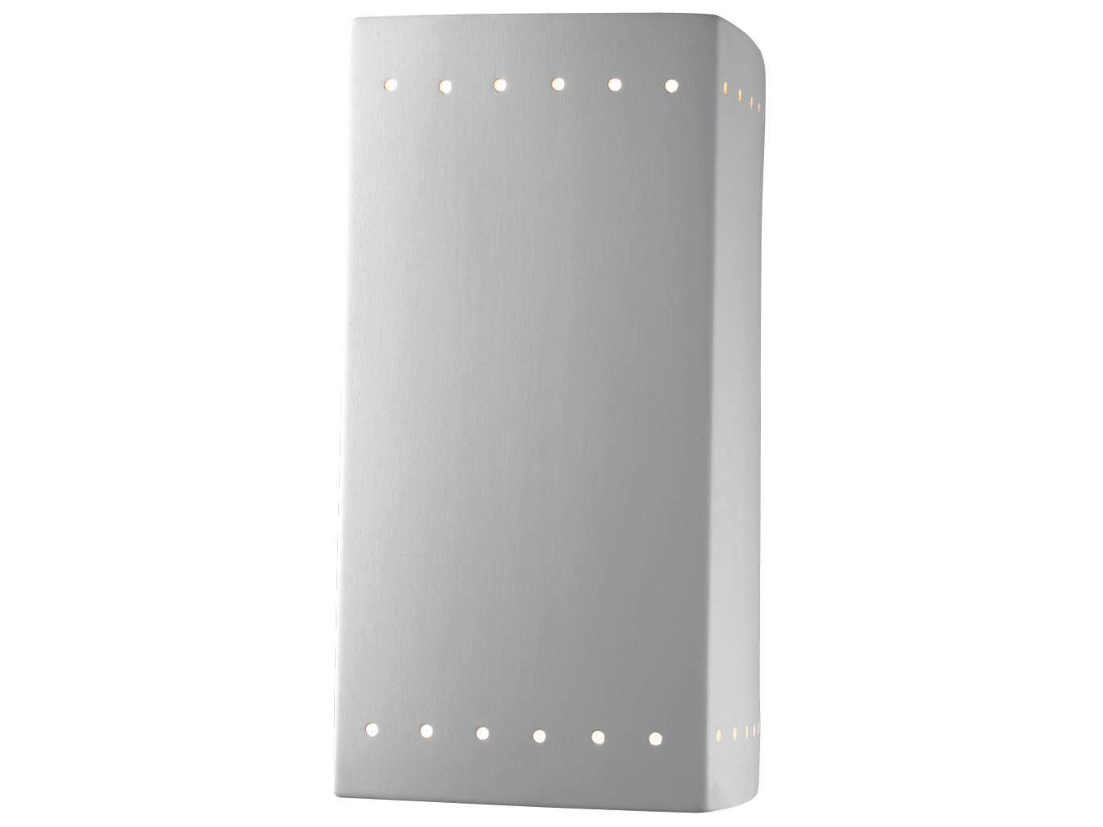 Ambiance Outdoor Wall Light with Perfs (Closed Top)