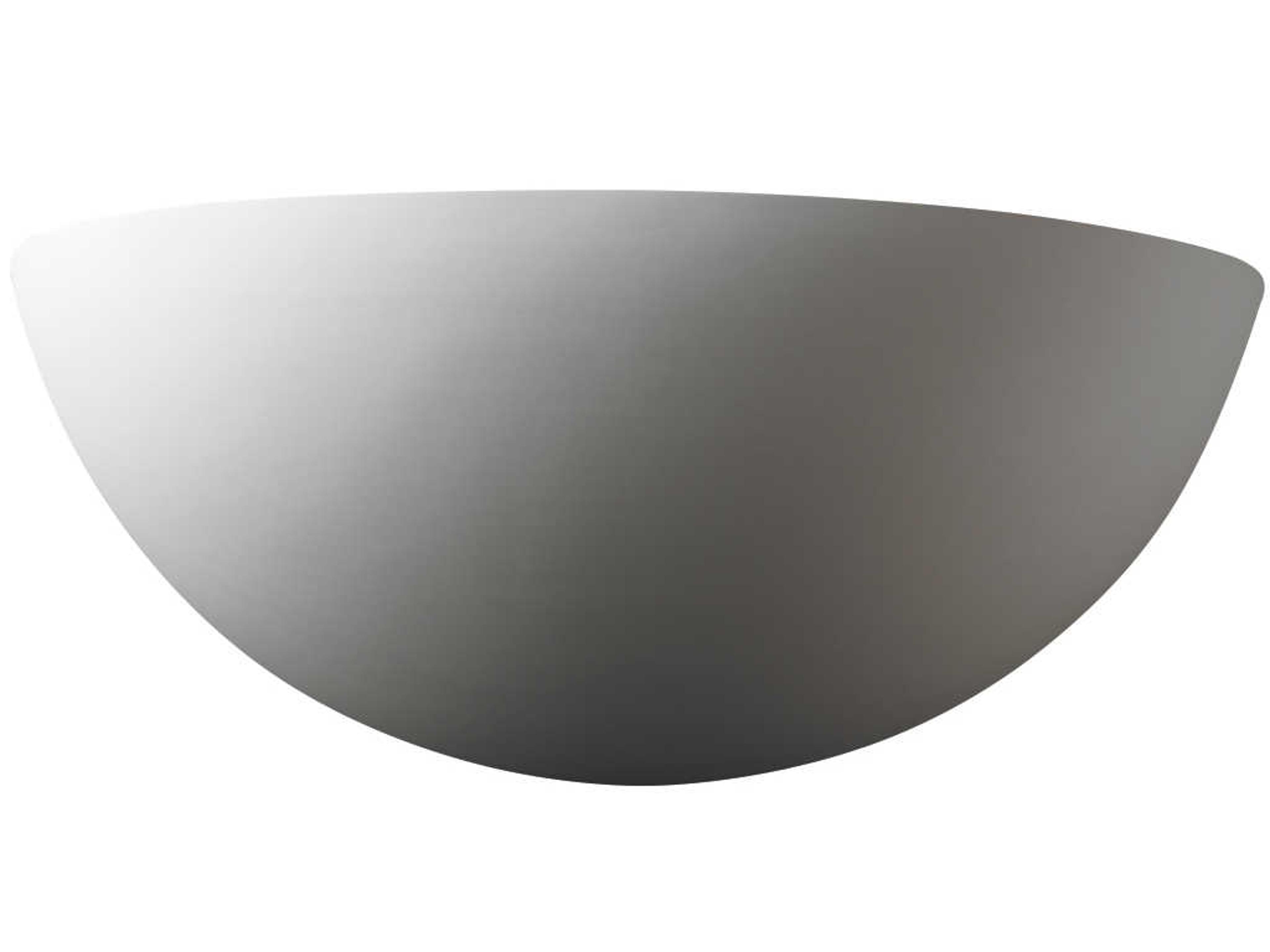 Ambiance 1-Light White Wall Sconce