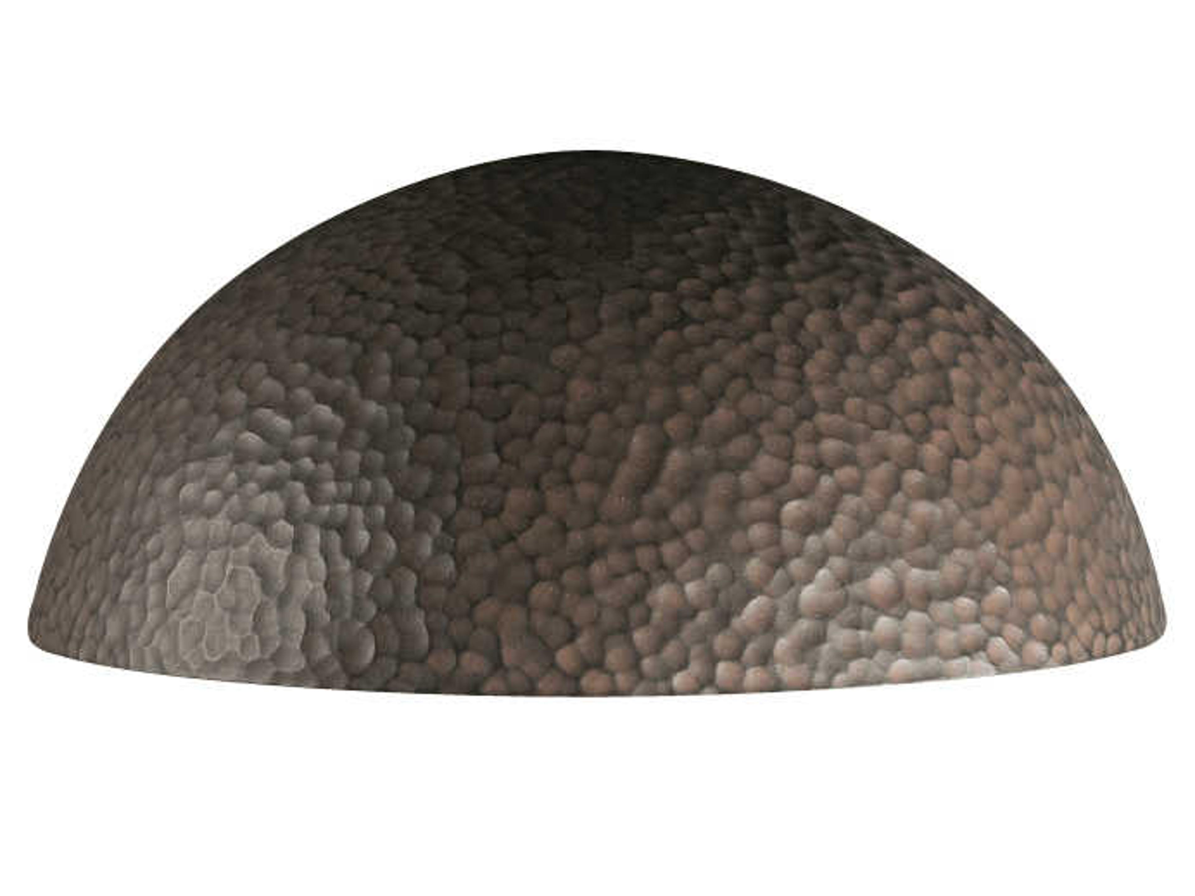 Justice Design Group Ambiance Quarter Sphere 1 - Light Outdoor Wall Light