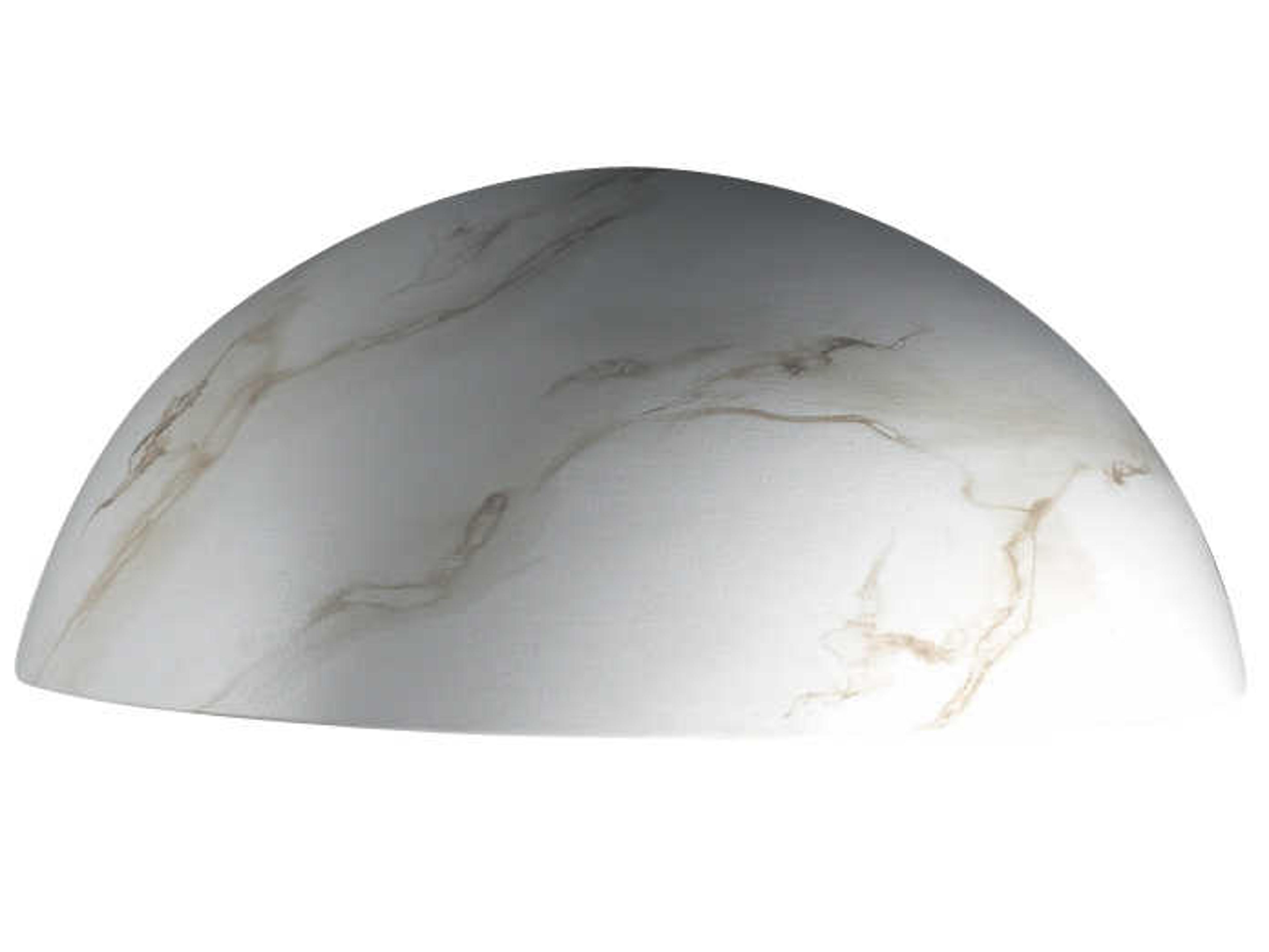 Justice Design Group Ambiance Quarter Sphere 1 - Light Outdoor Wall Light
